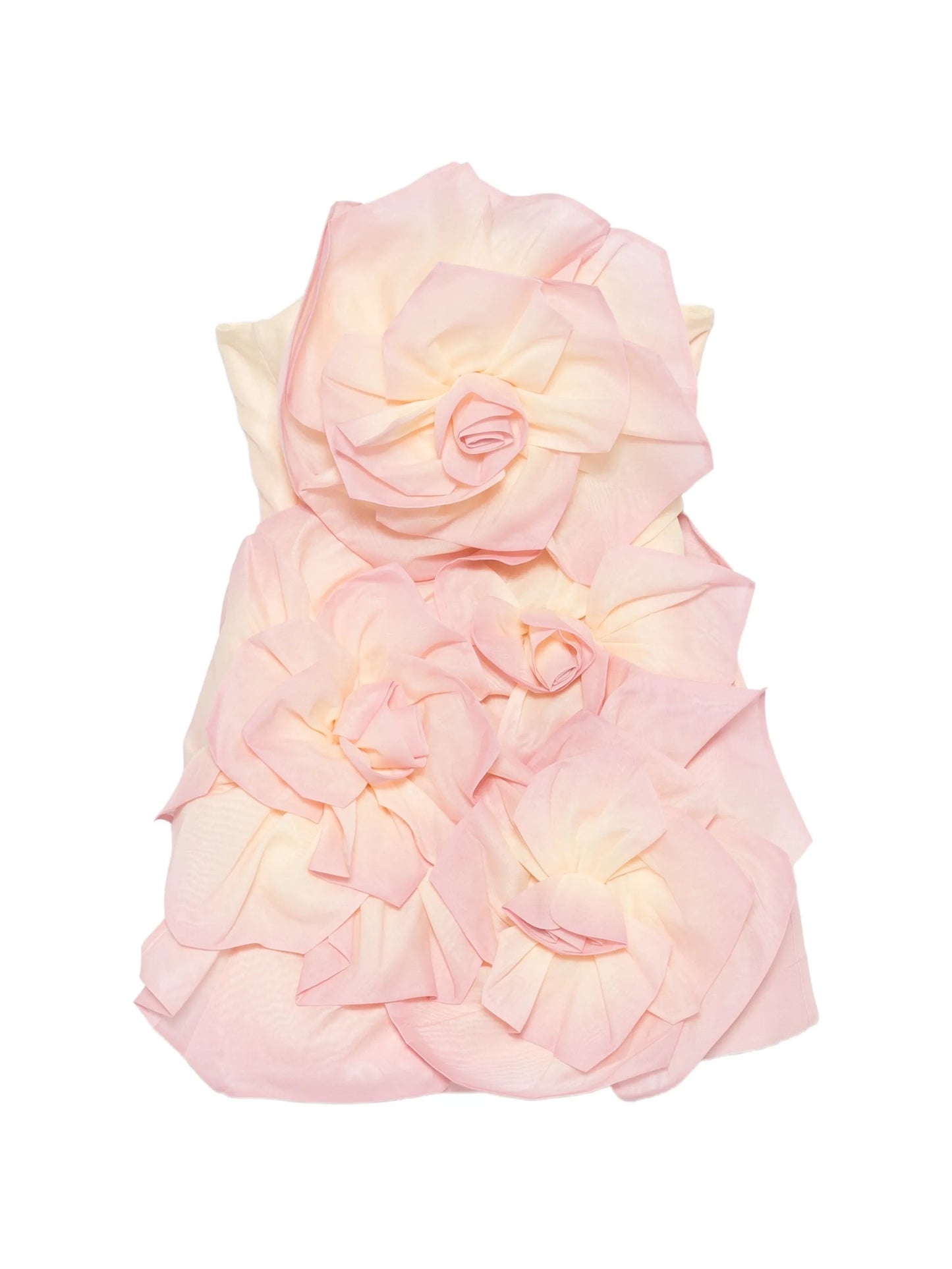 Johanna floral-appliqué mini dress