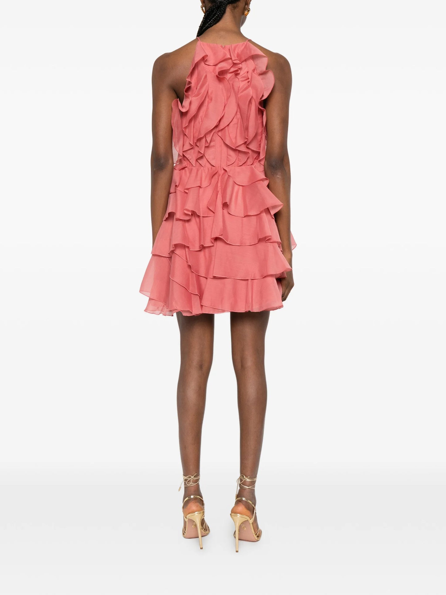 Cleio layered mini dress