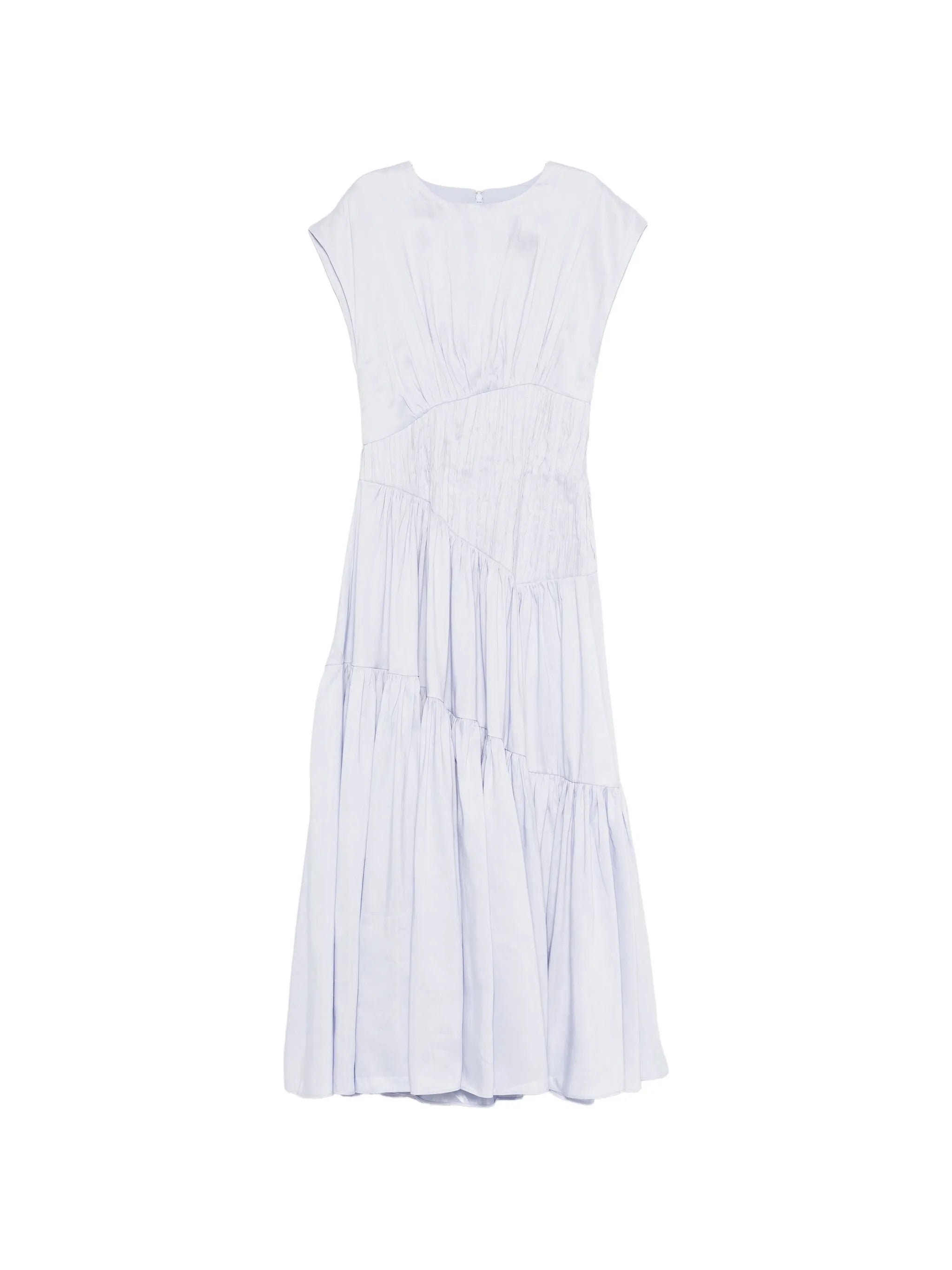 Ecliptica tiered midi dress