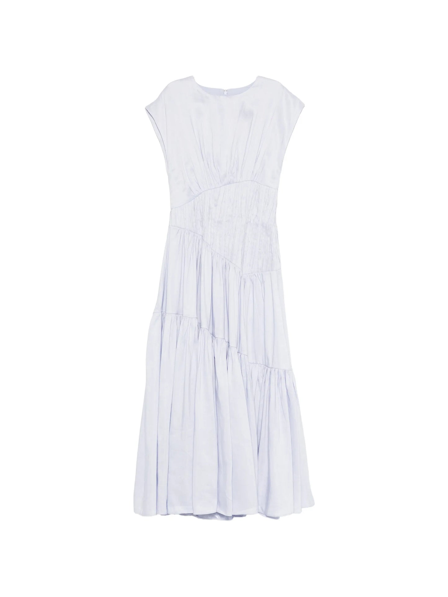 Ecliptica tiered midi dress