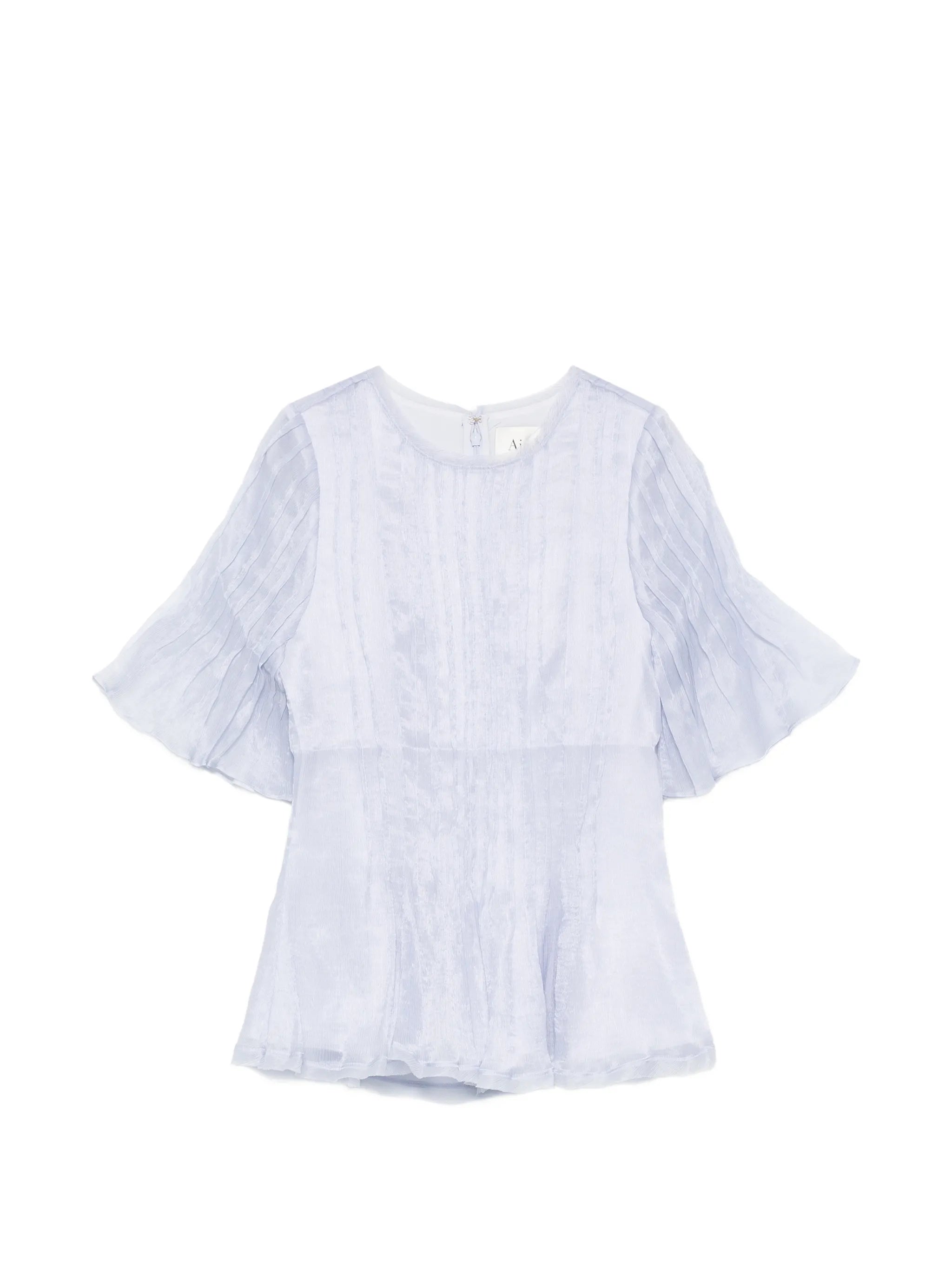 Angeli flounce short-sleeve top