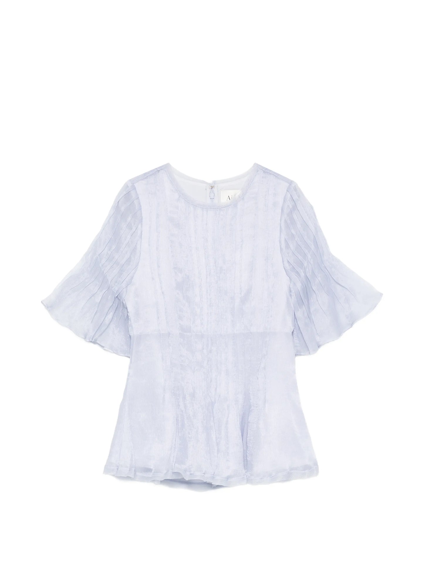 Angeli flounce short-sleeve top