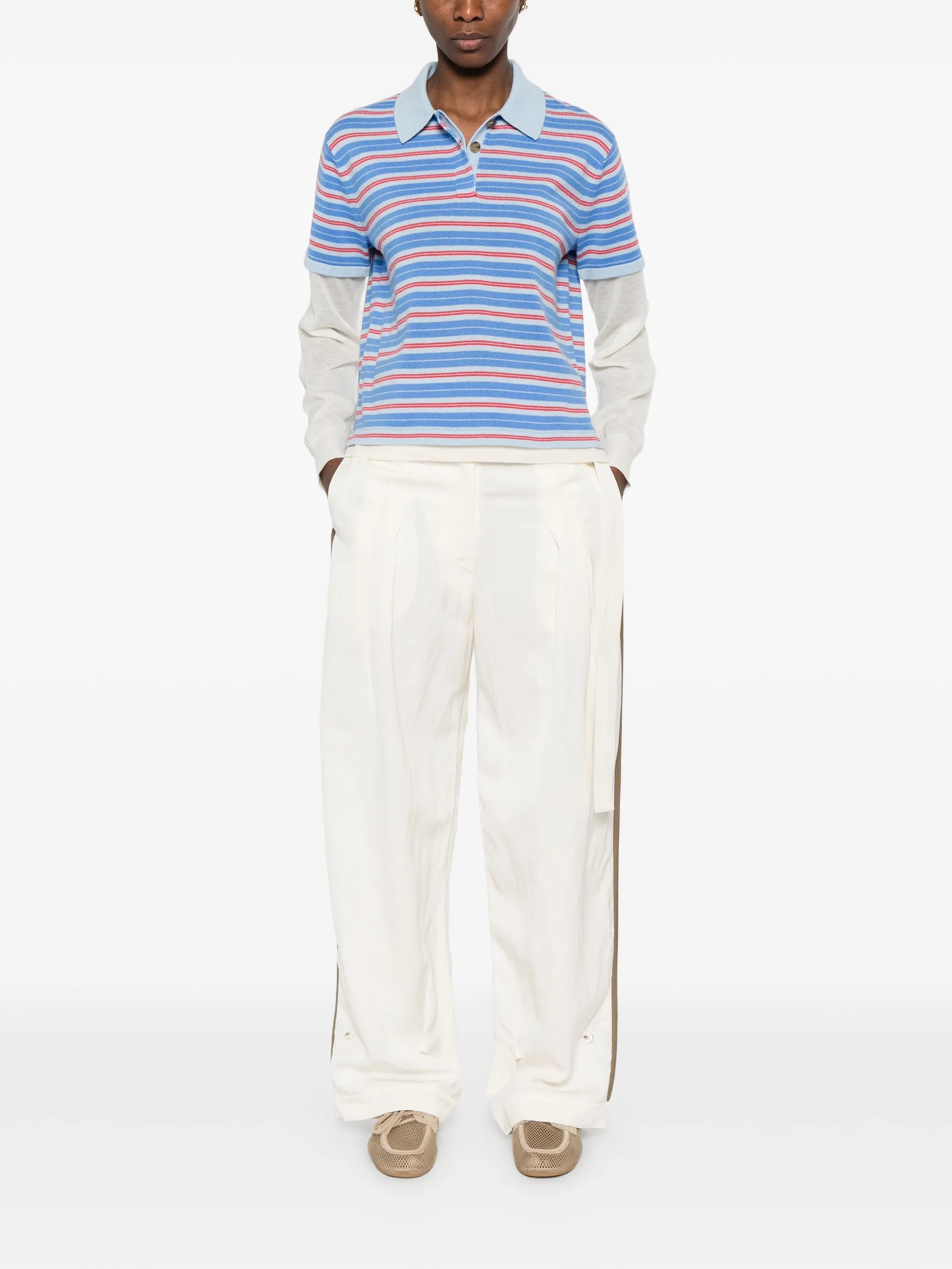 Gir striped layered sweater