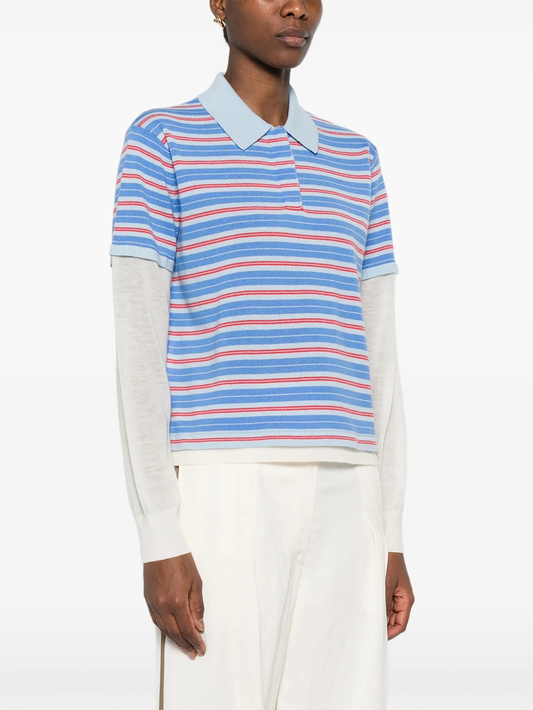 Gir striped layered sweater