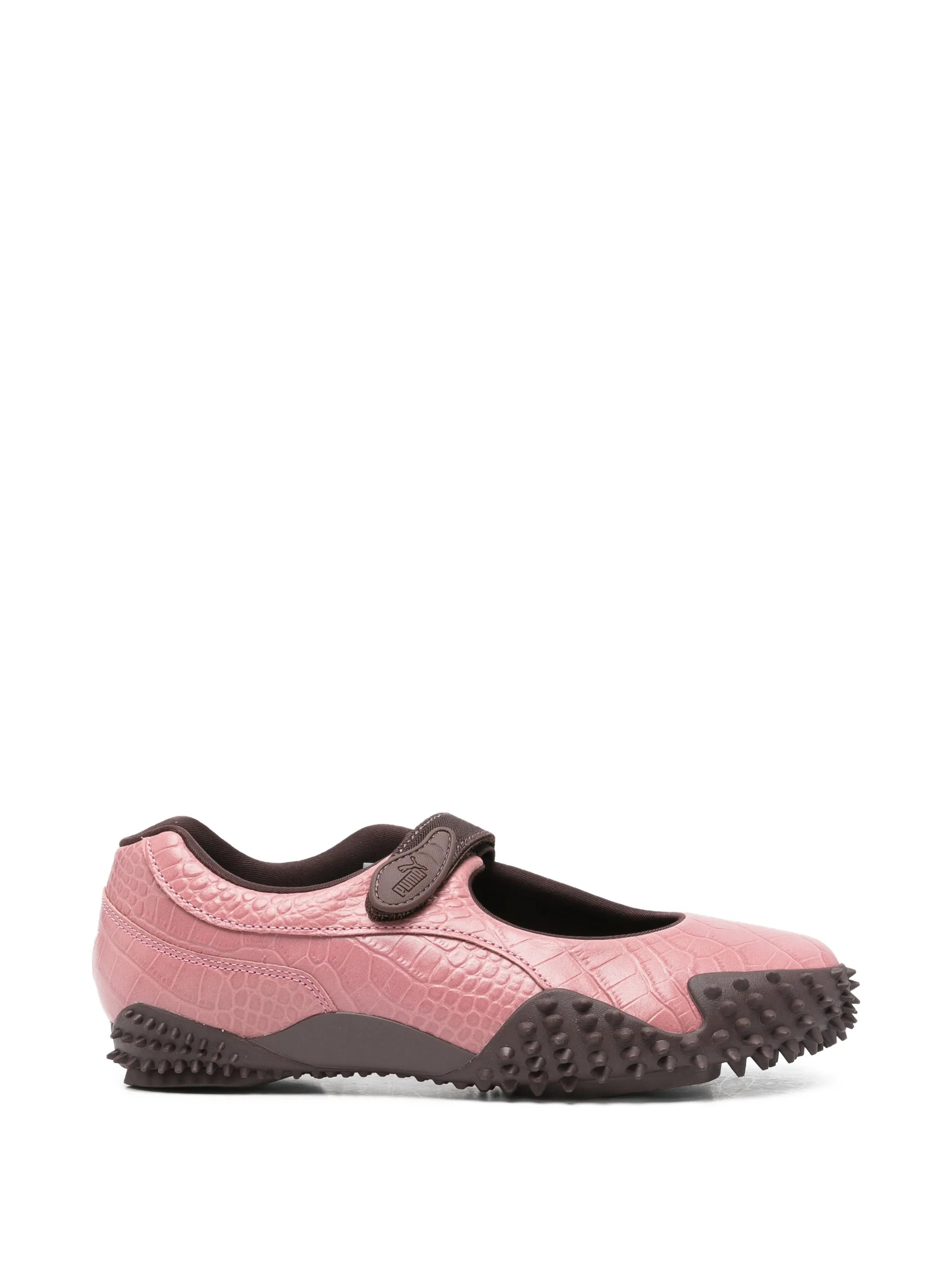 Mostro Fey croc-effect sneakerinas