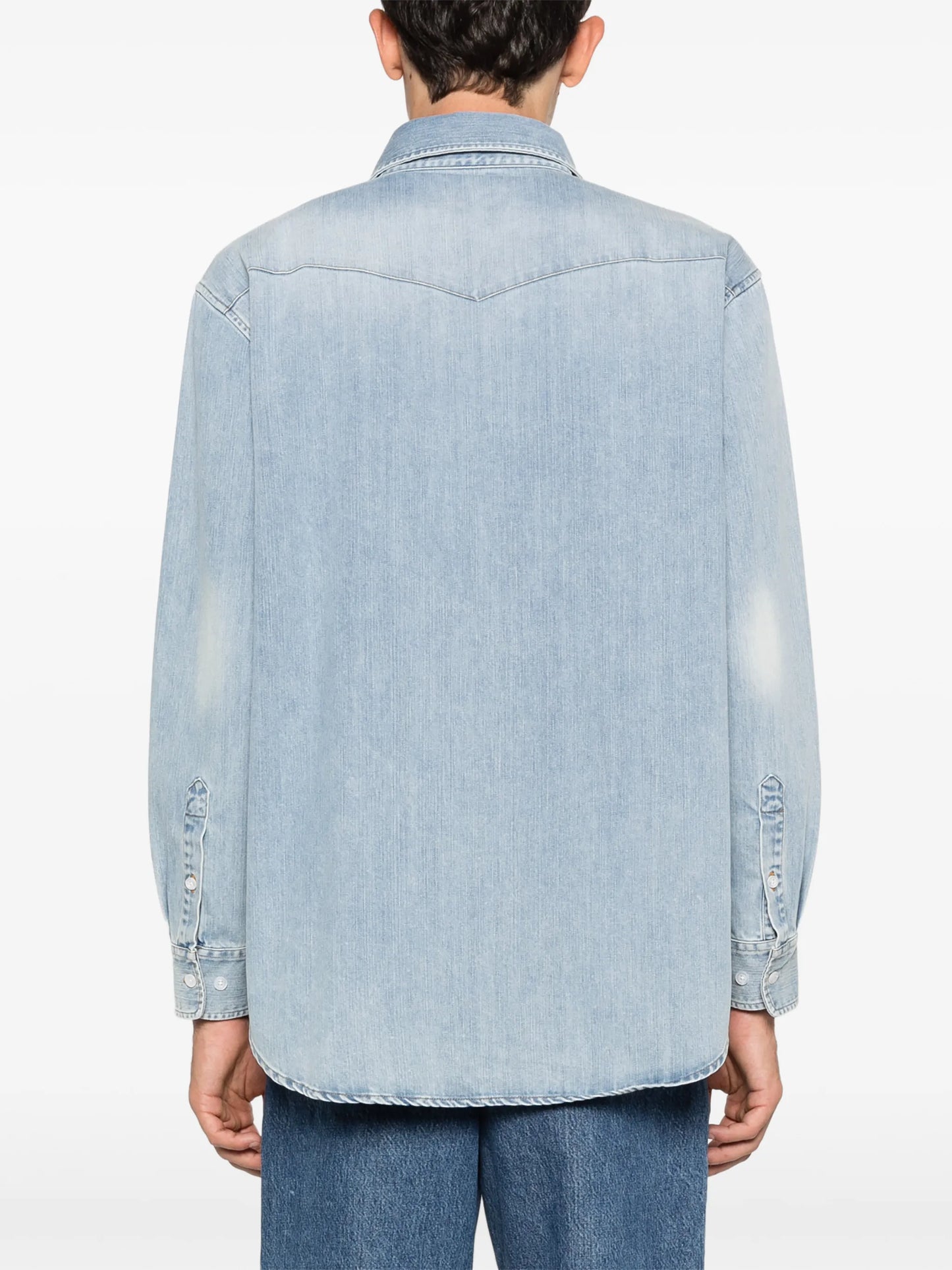 denim utility shirt