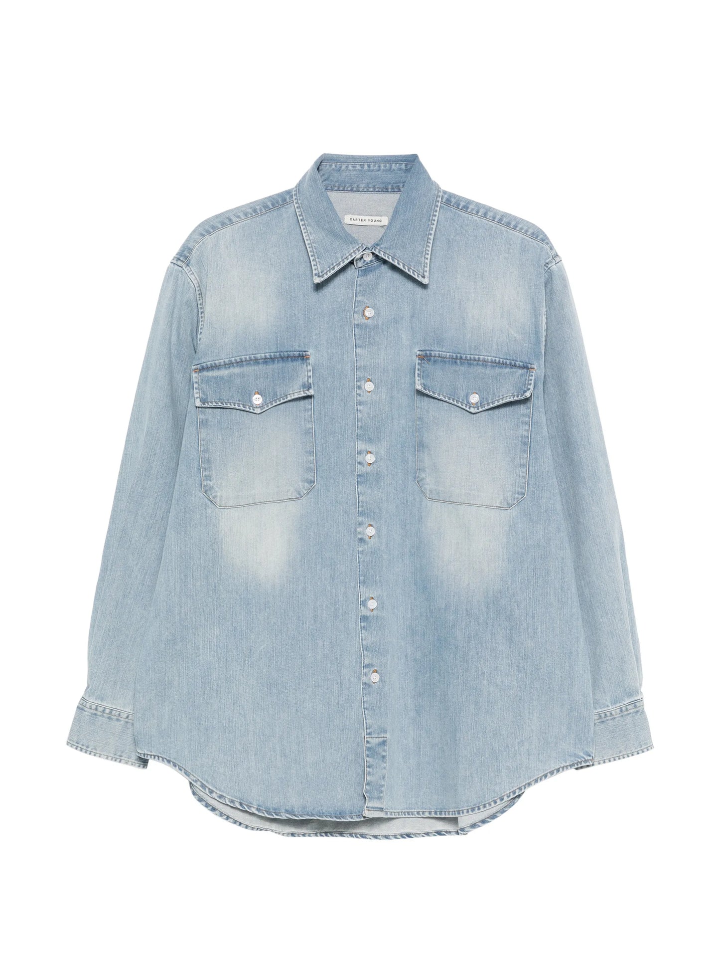 denim utility shirt