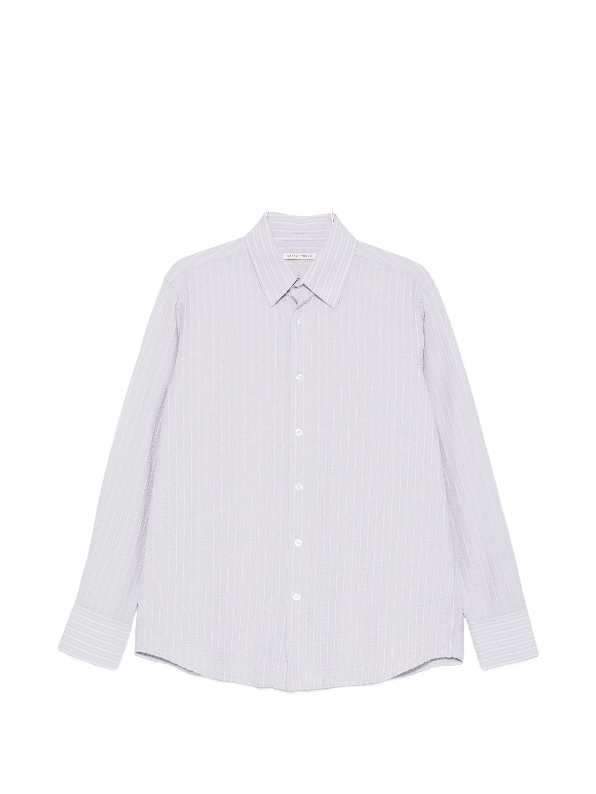 striped business shirt