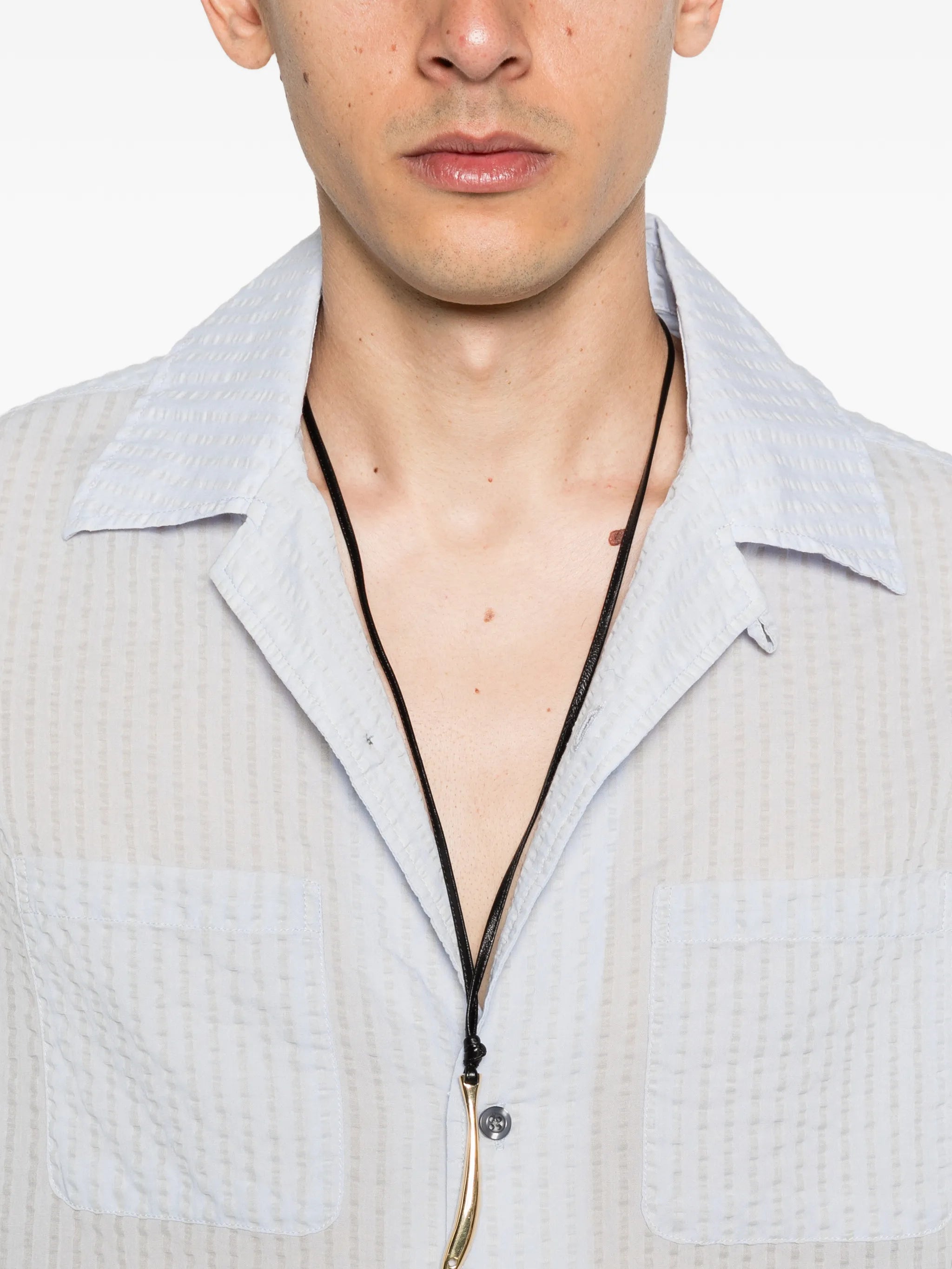pocket seersucker shirt