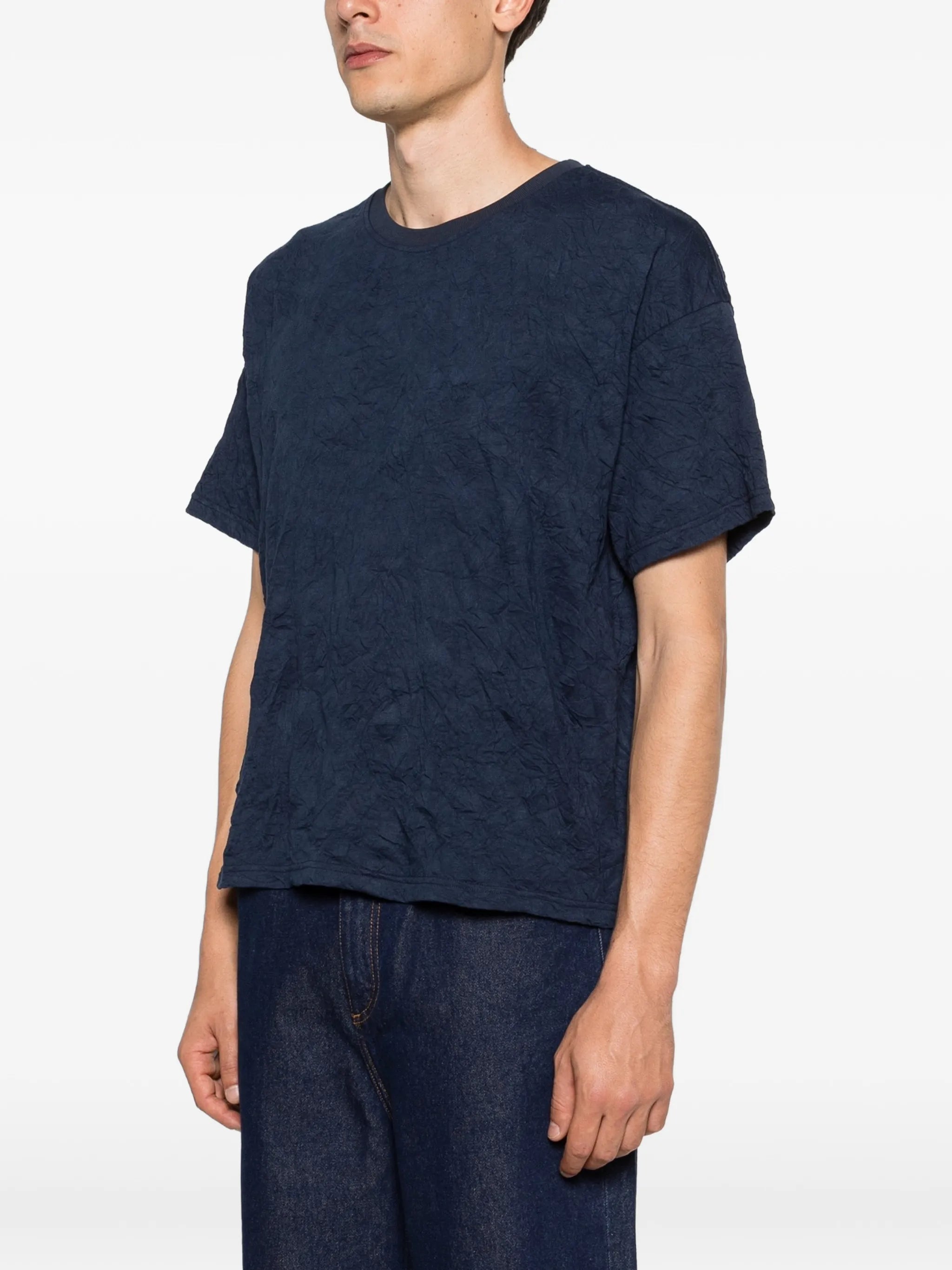 boxy distressed T-shirt