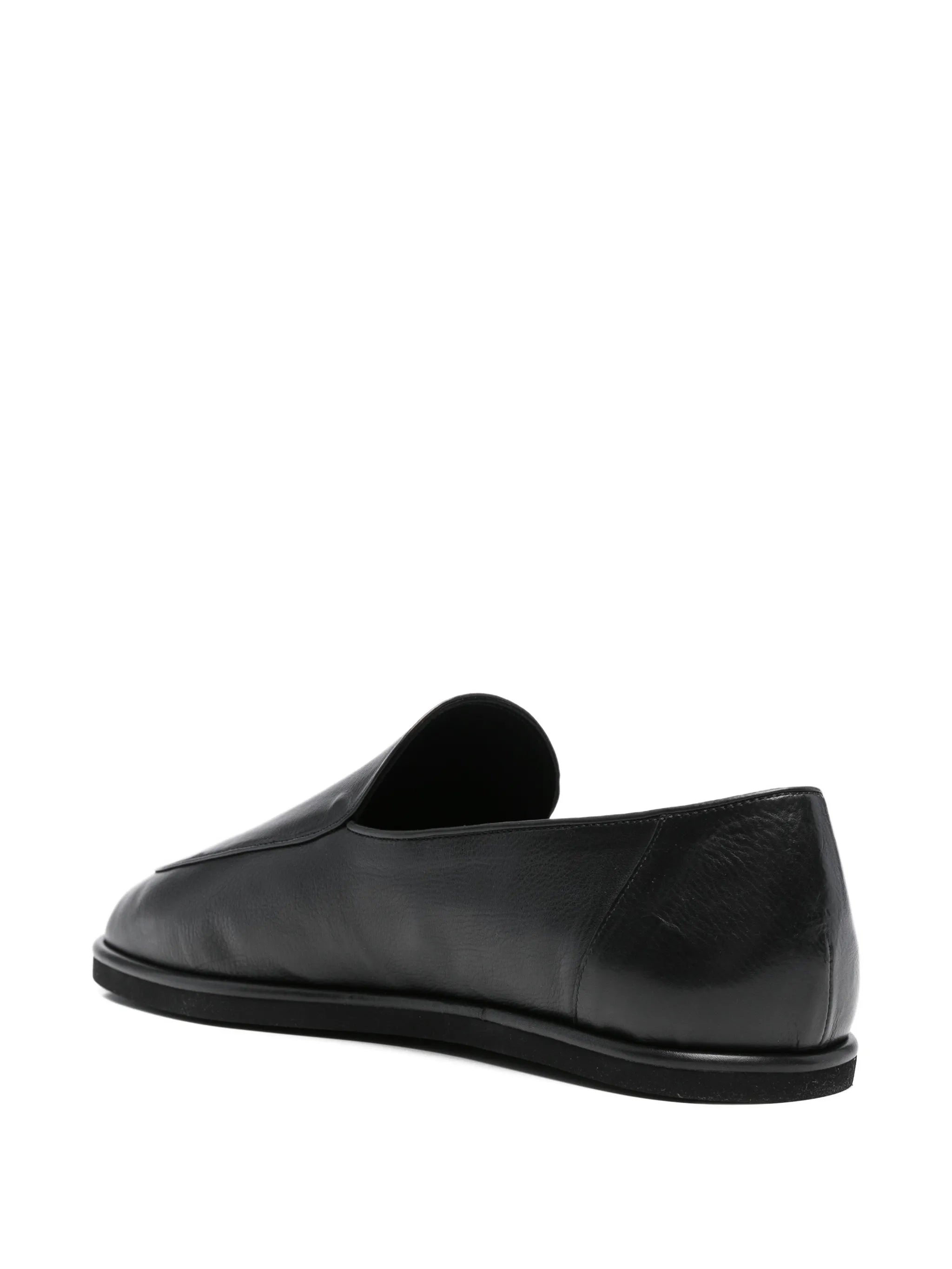 leather loafers