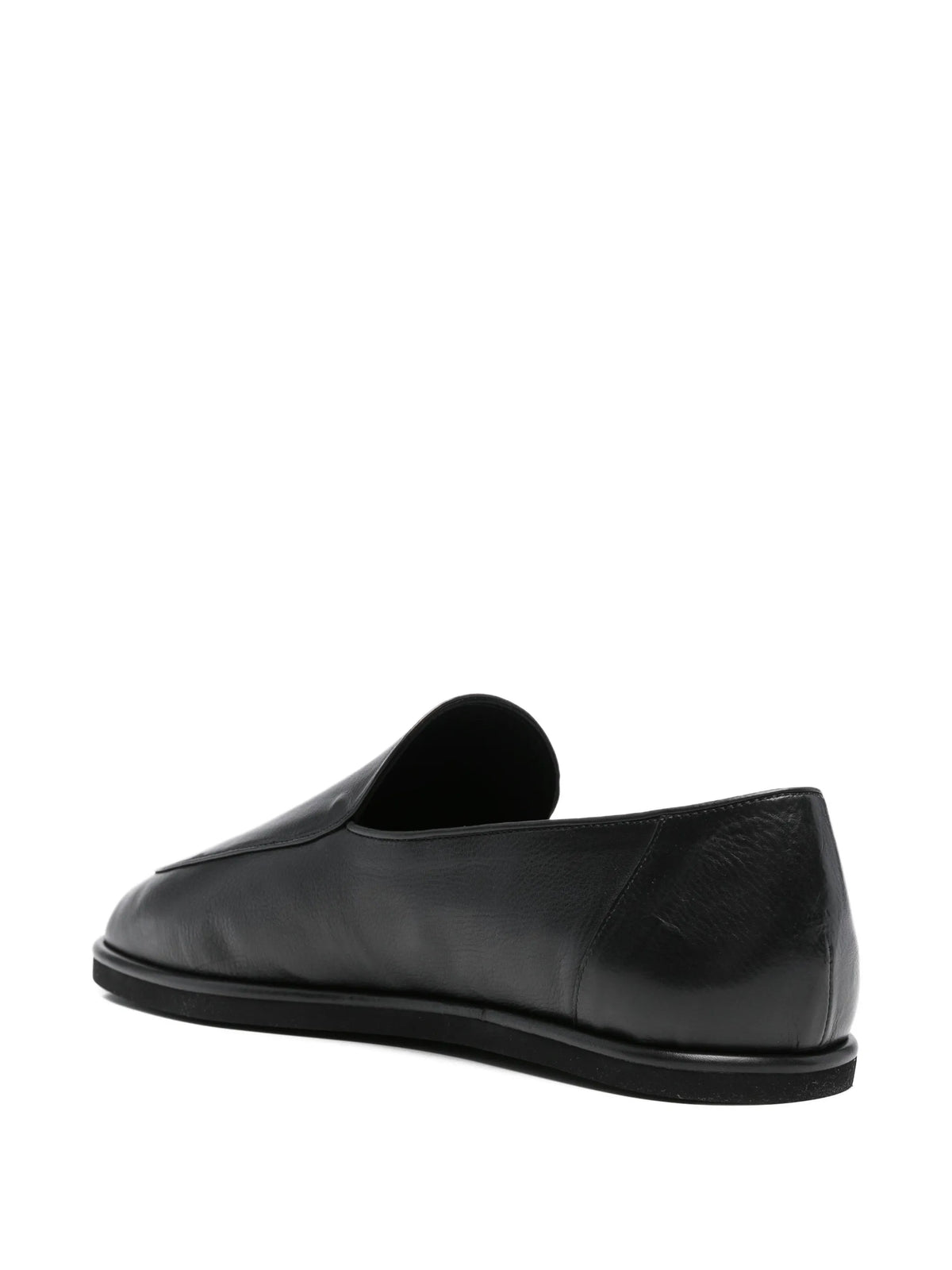 leather loafers