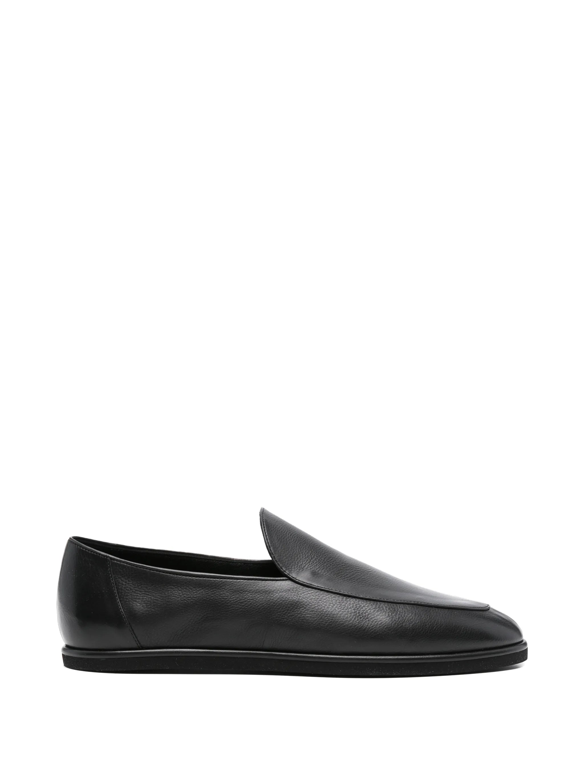 leather loafers