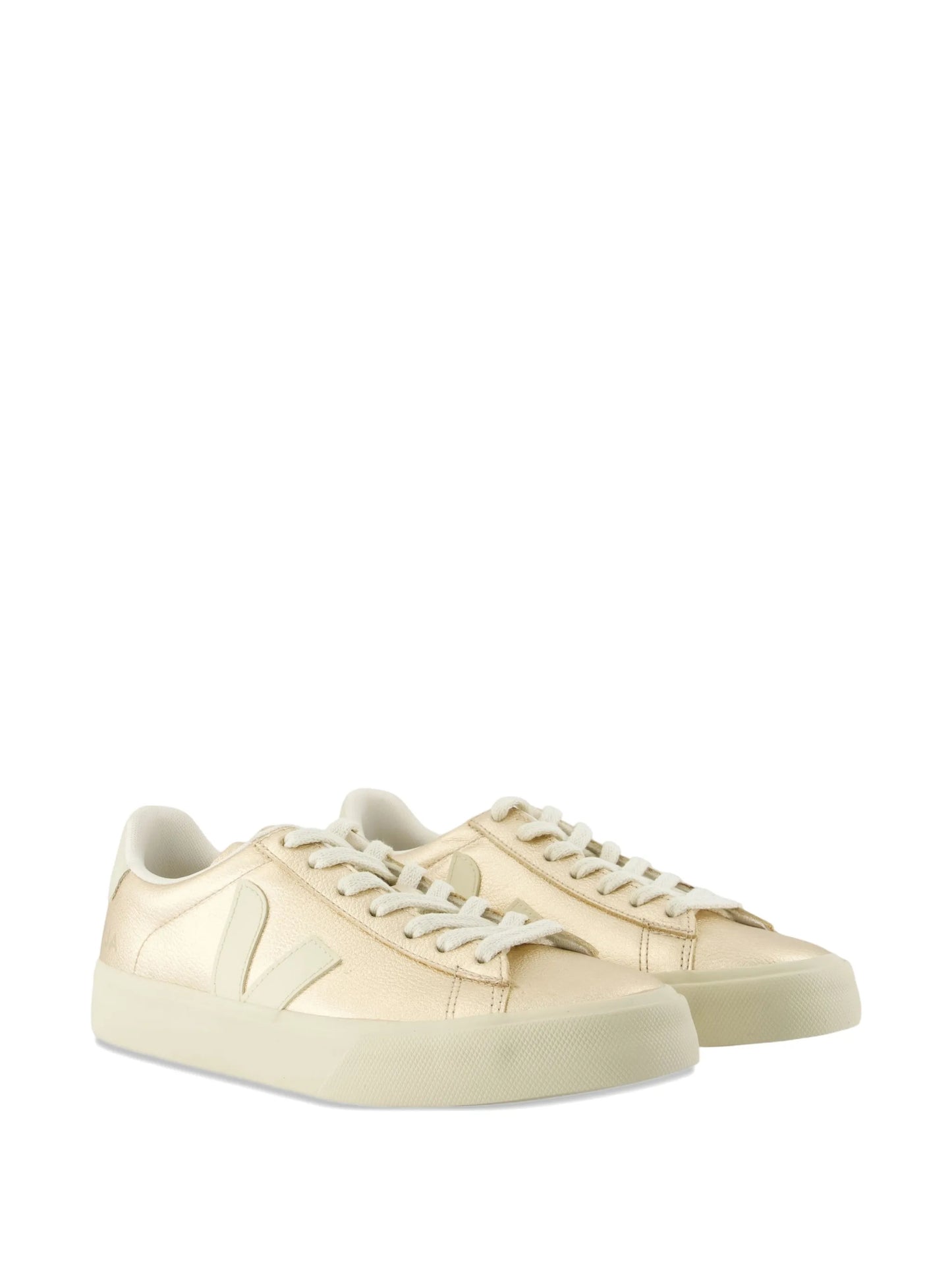 metallic campo sneakers
