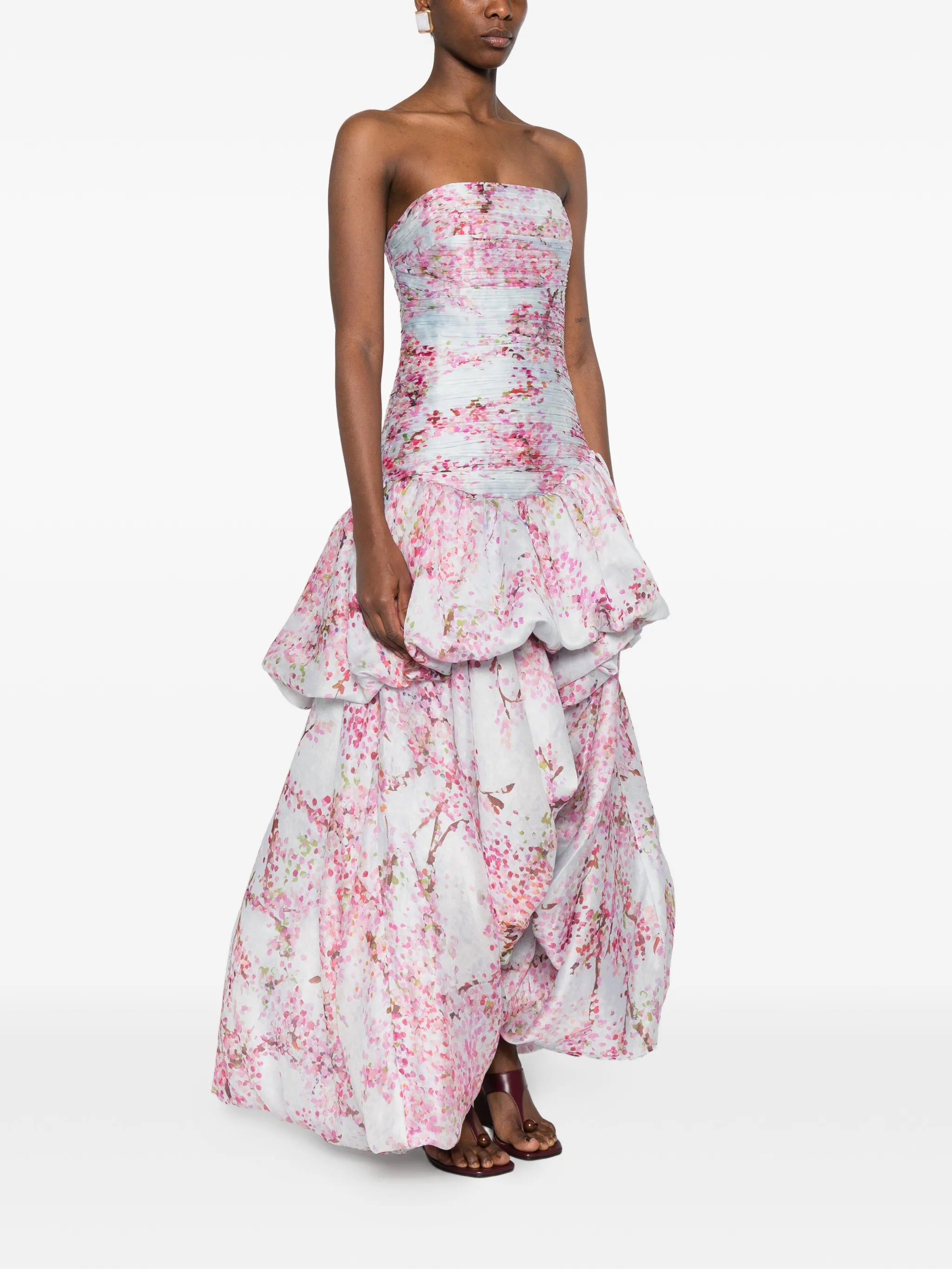 Ambrose strapless maxi dress