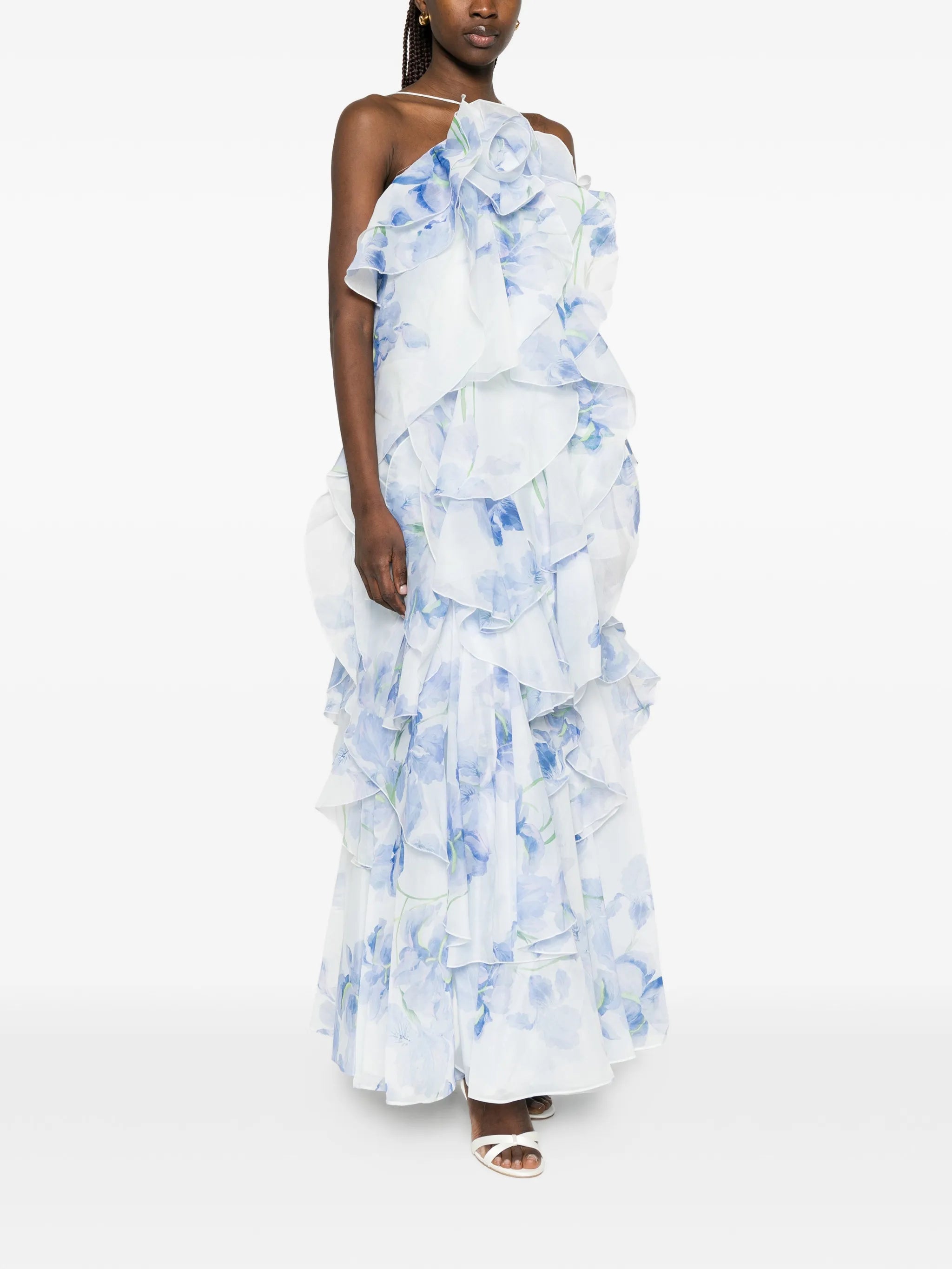 Pandorea layered maxi dress