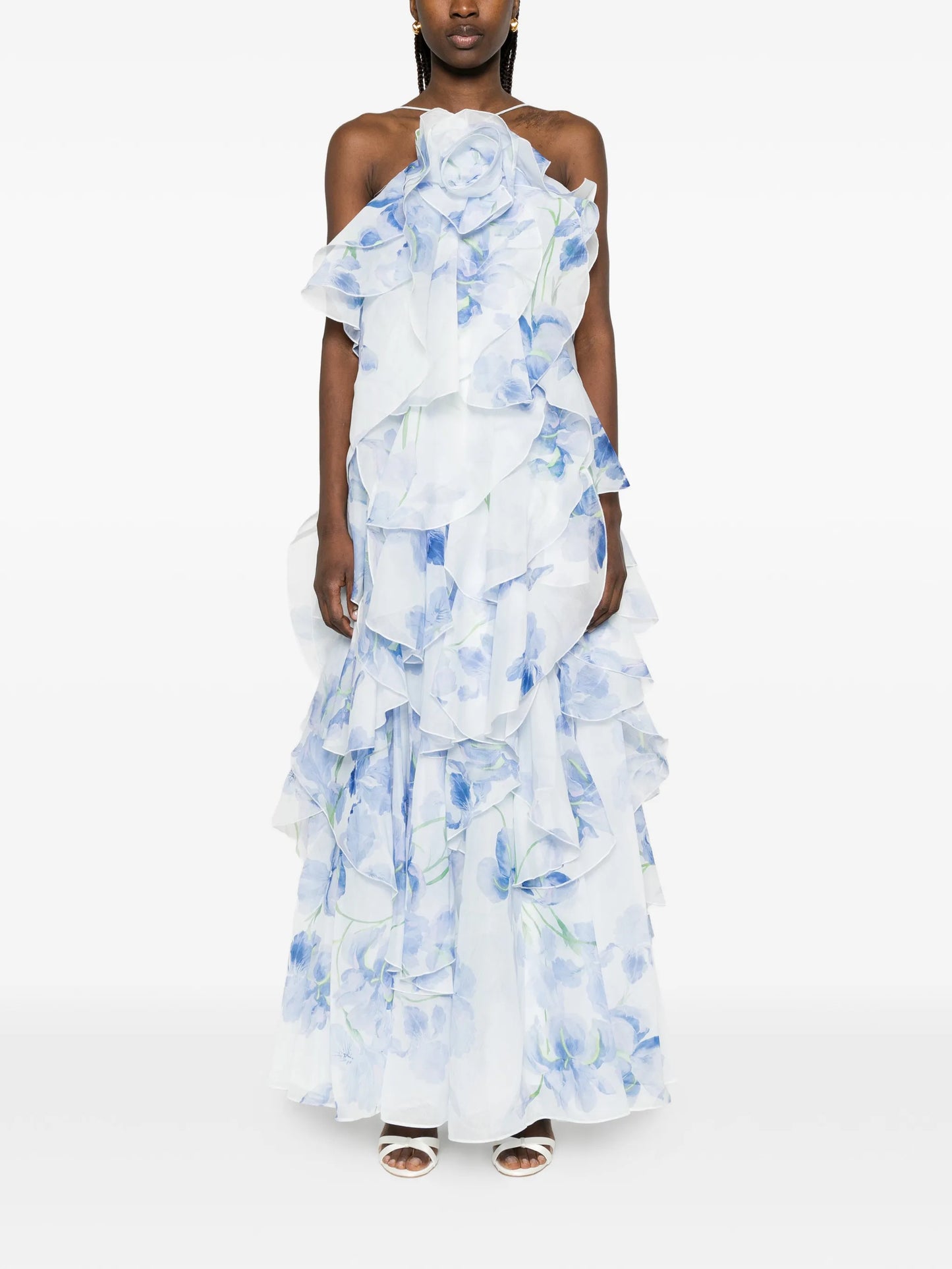 Pandorea layered maxi dress