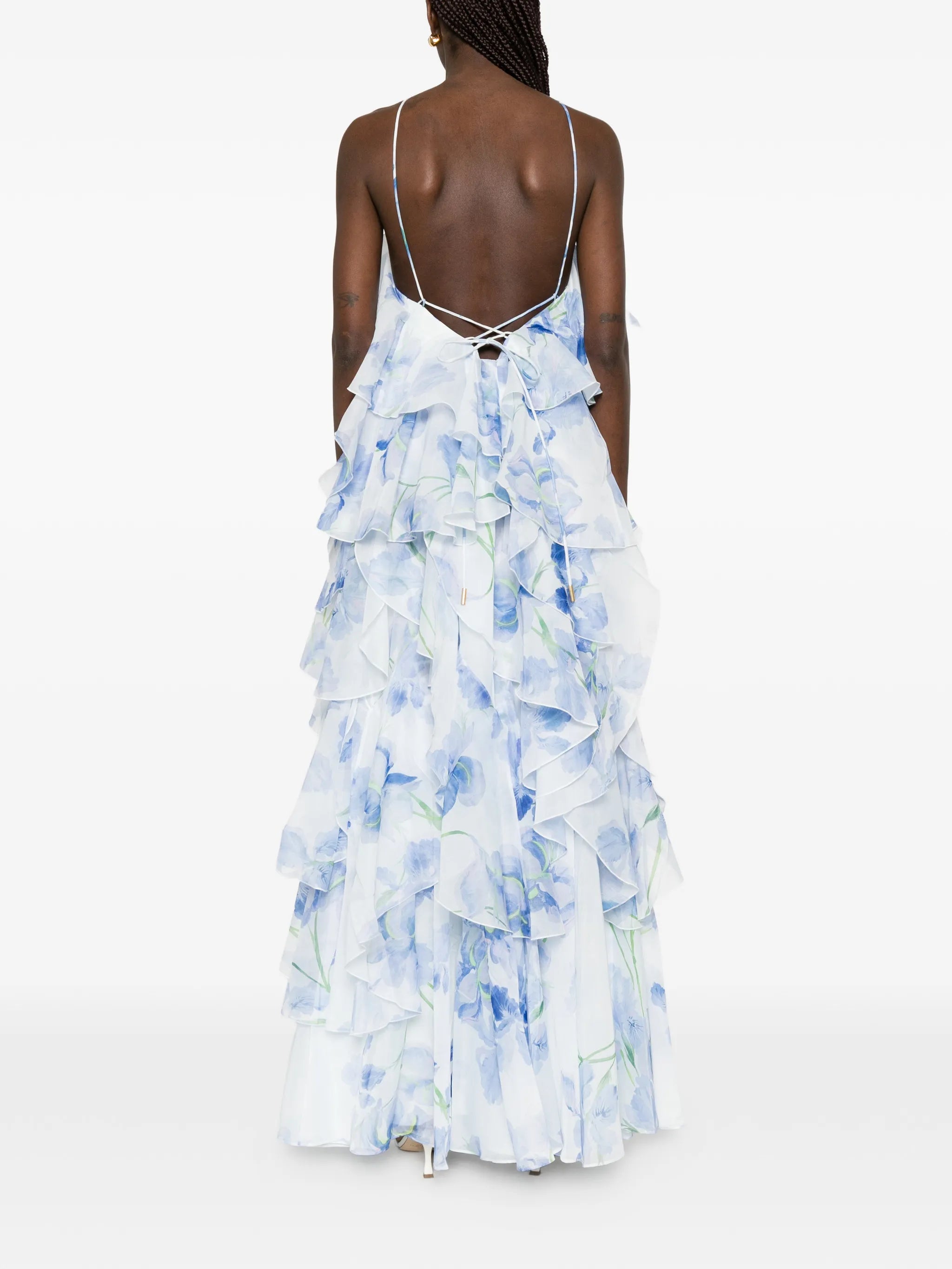 Pandorea layered maxi dress