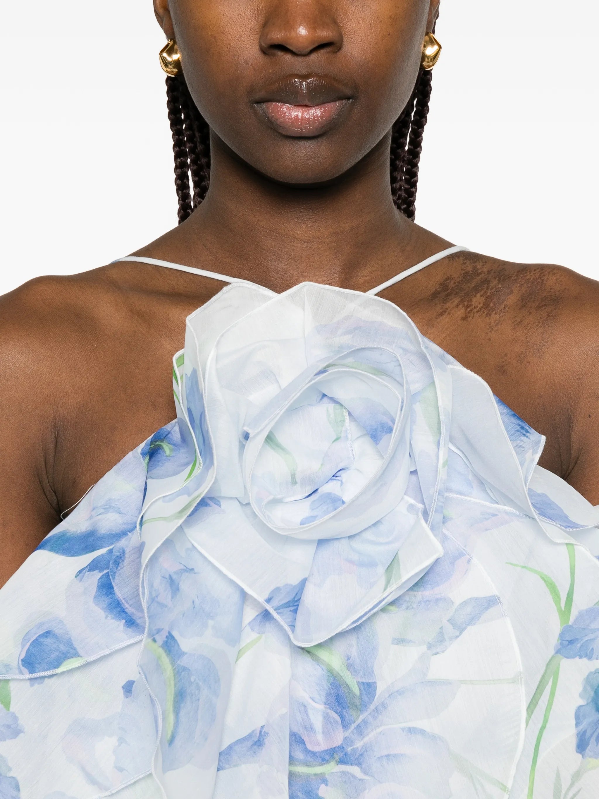 Pandorea layered maxi dress