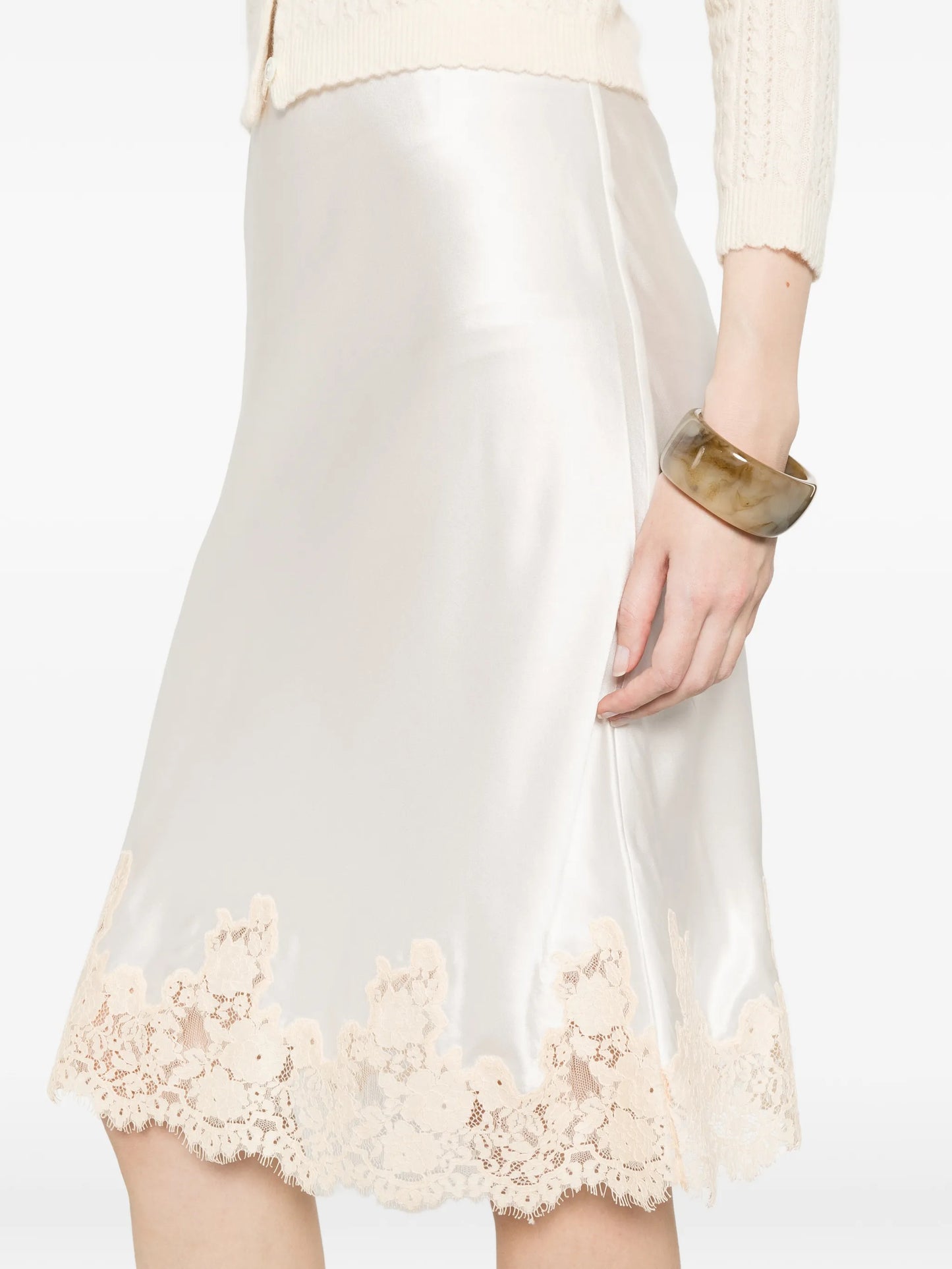 Elowette lace midi skirt