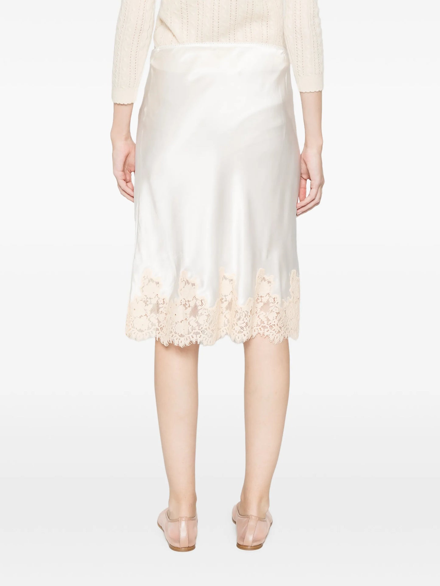 Elowette lace midi skirt