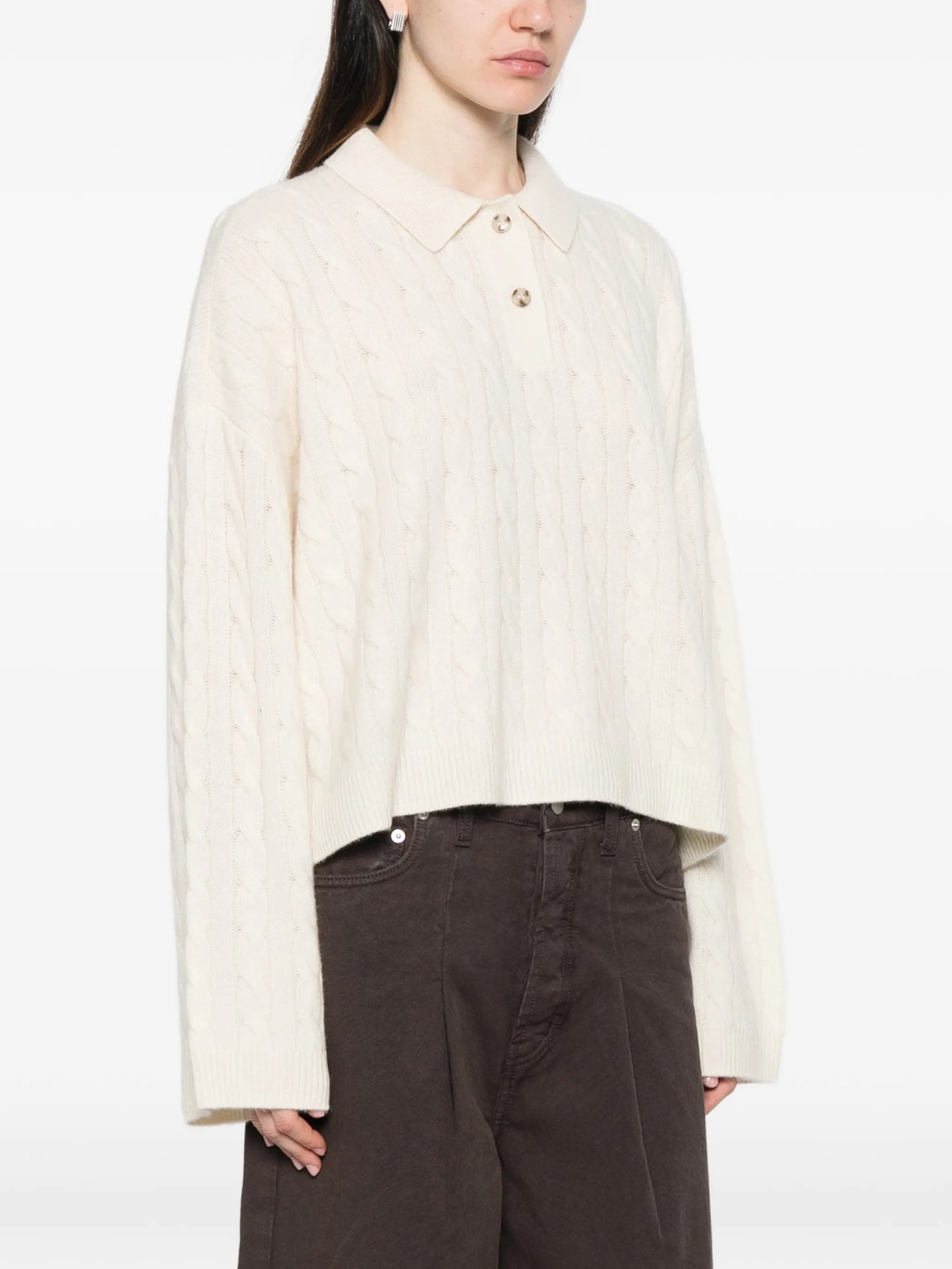 Cambridge cable-knit sweater