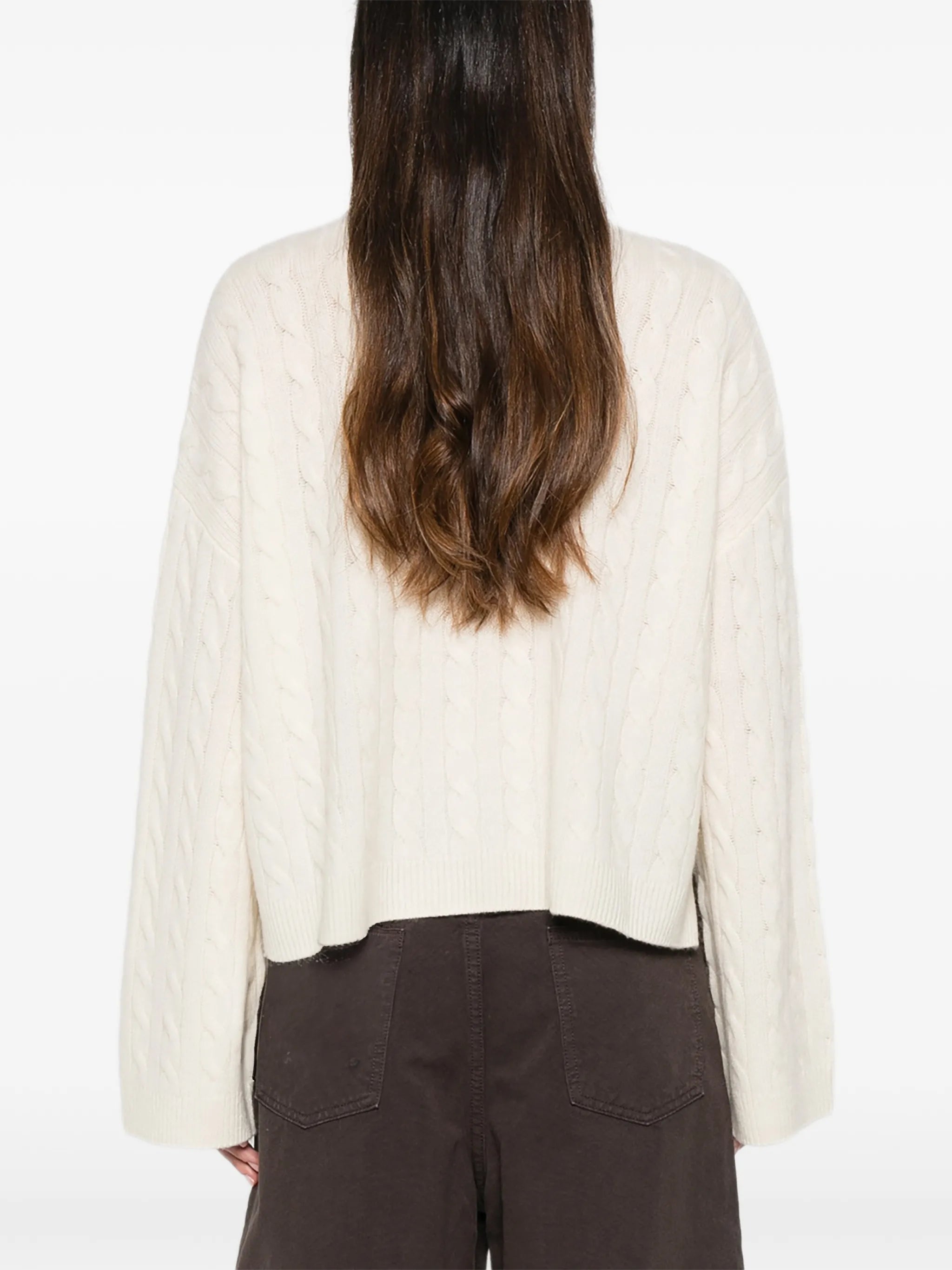 Cambridge cable-knit sweater