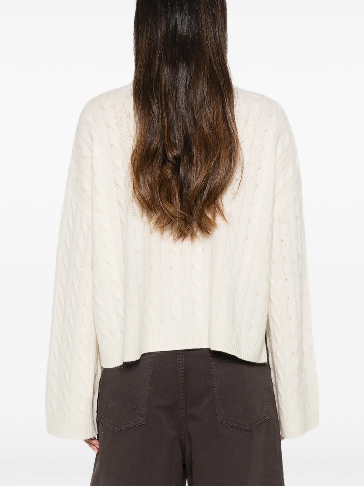 Cambridge cable-knit sweater