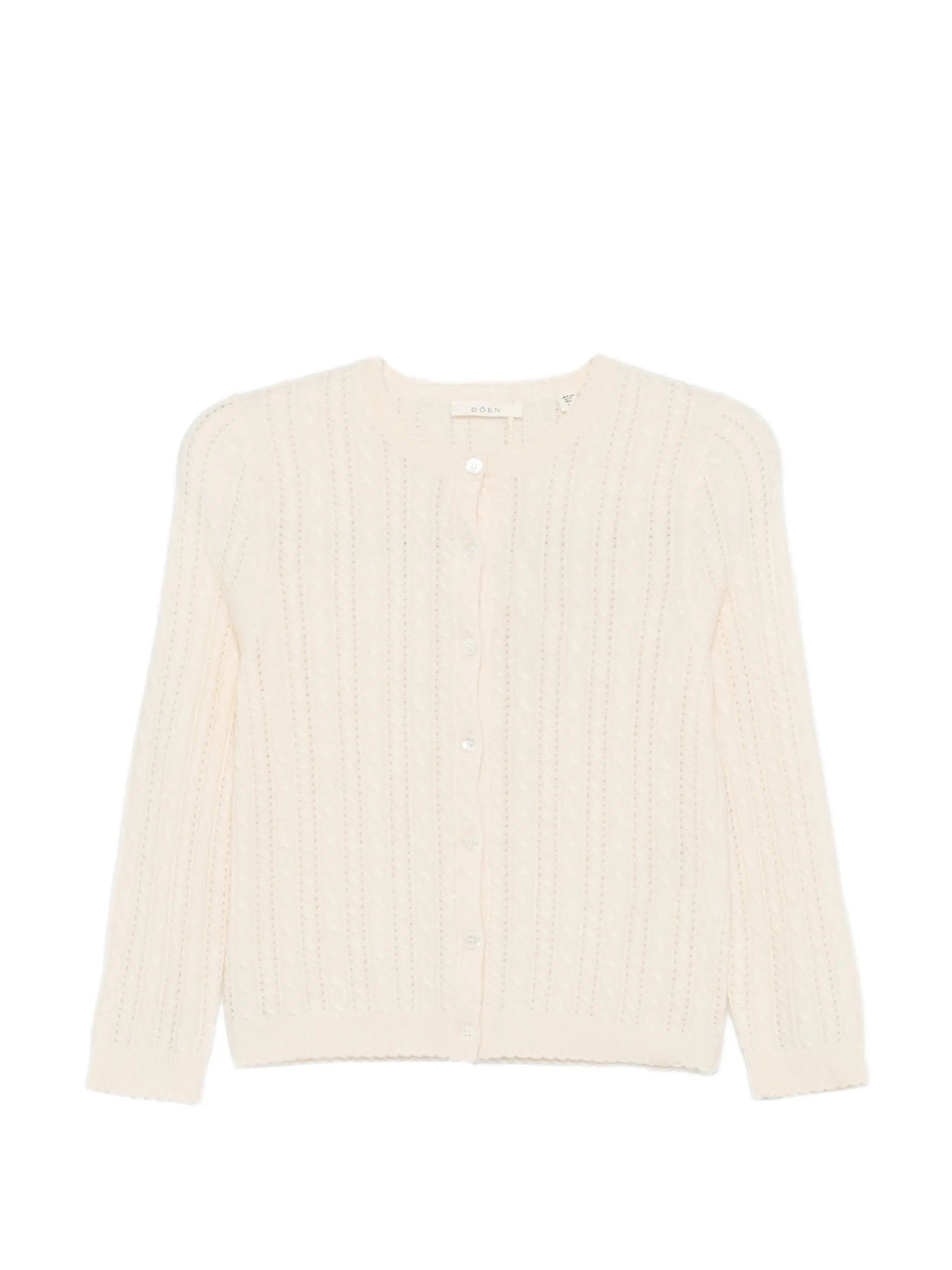 Danae cable-knit cardigan