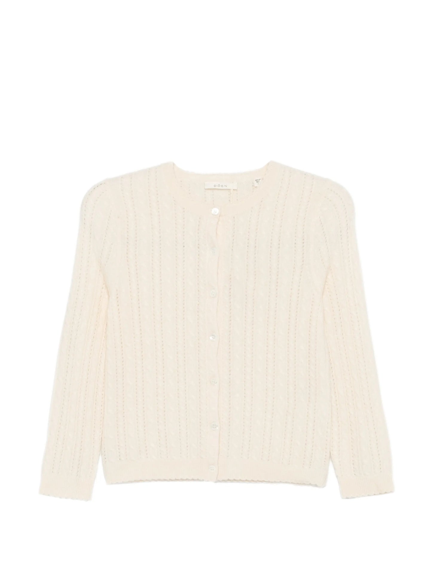 Danae cable-knit cardigan