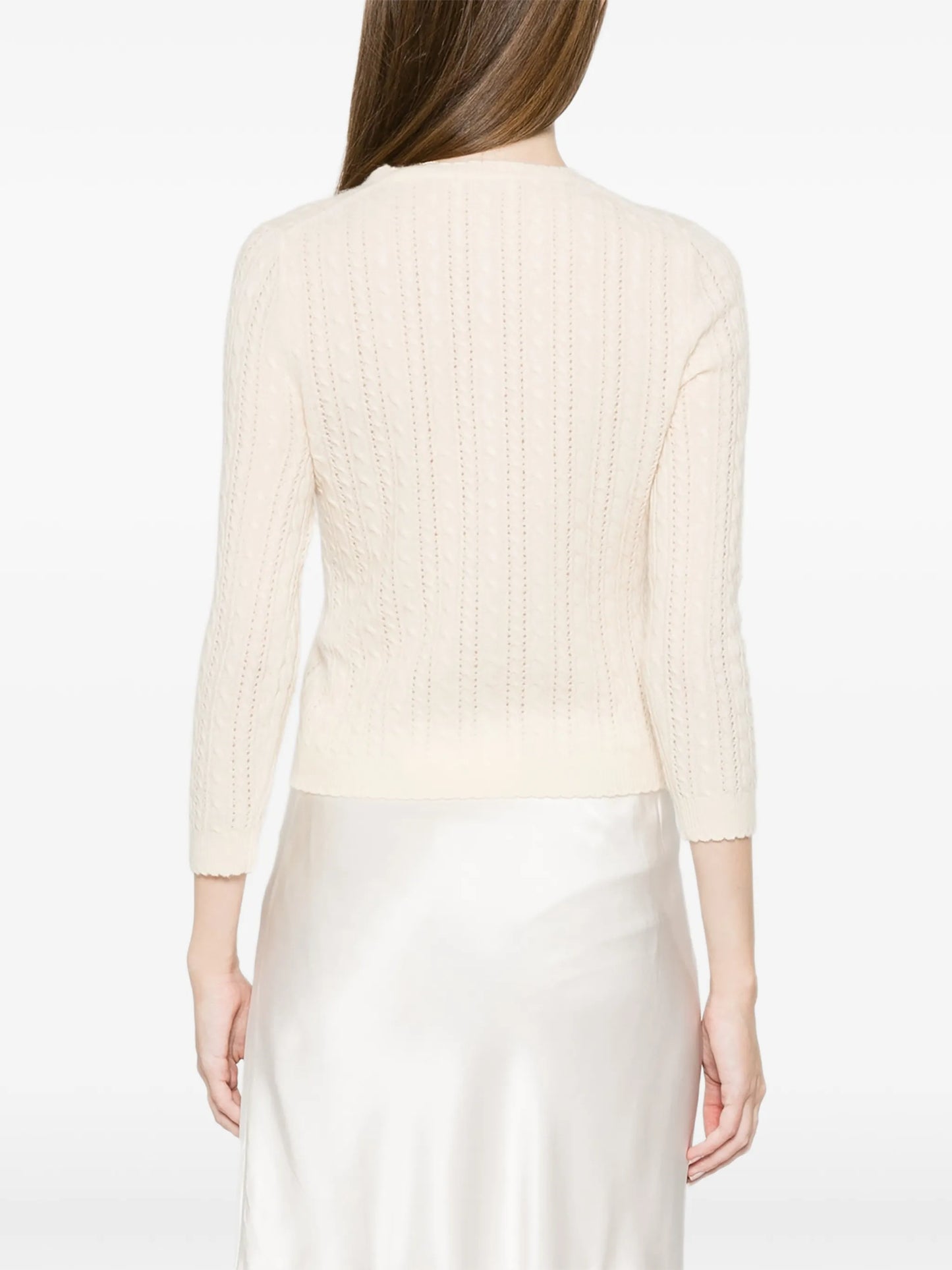Danae cable-knit cardigan