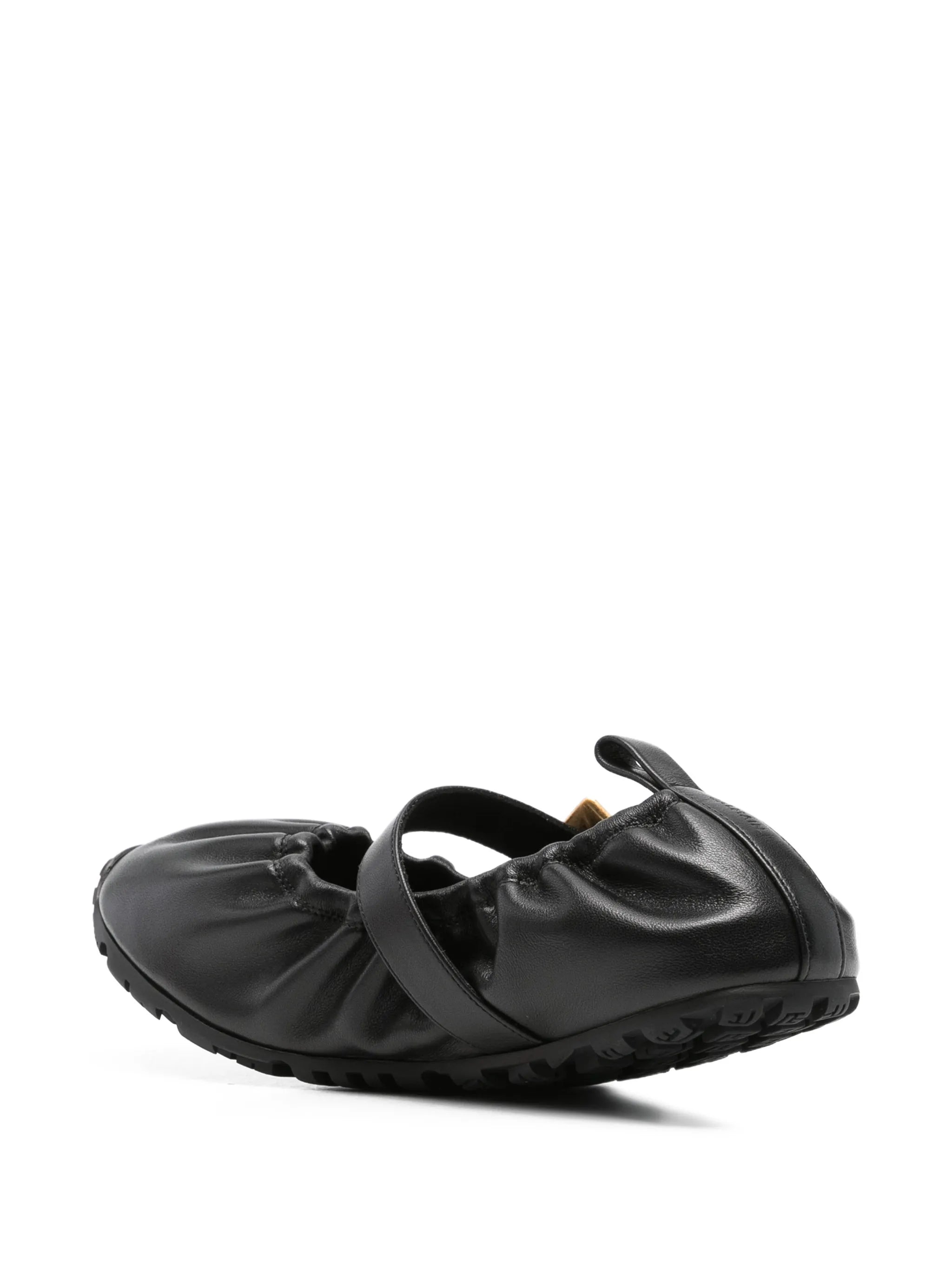 buckle strap ballerina