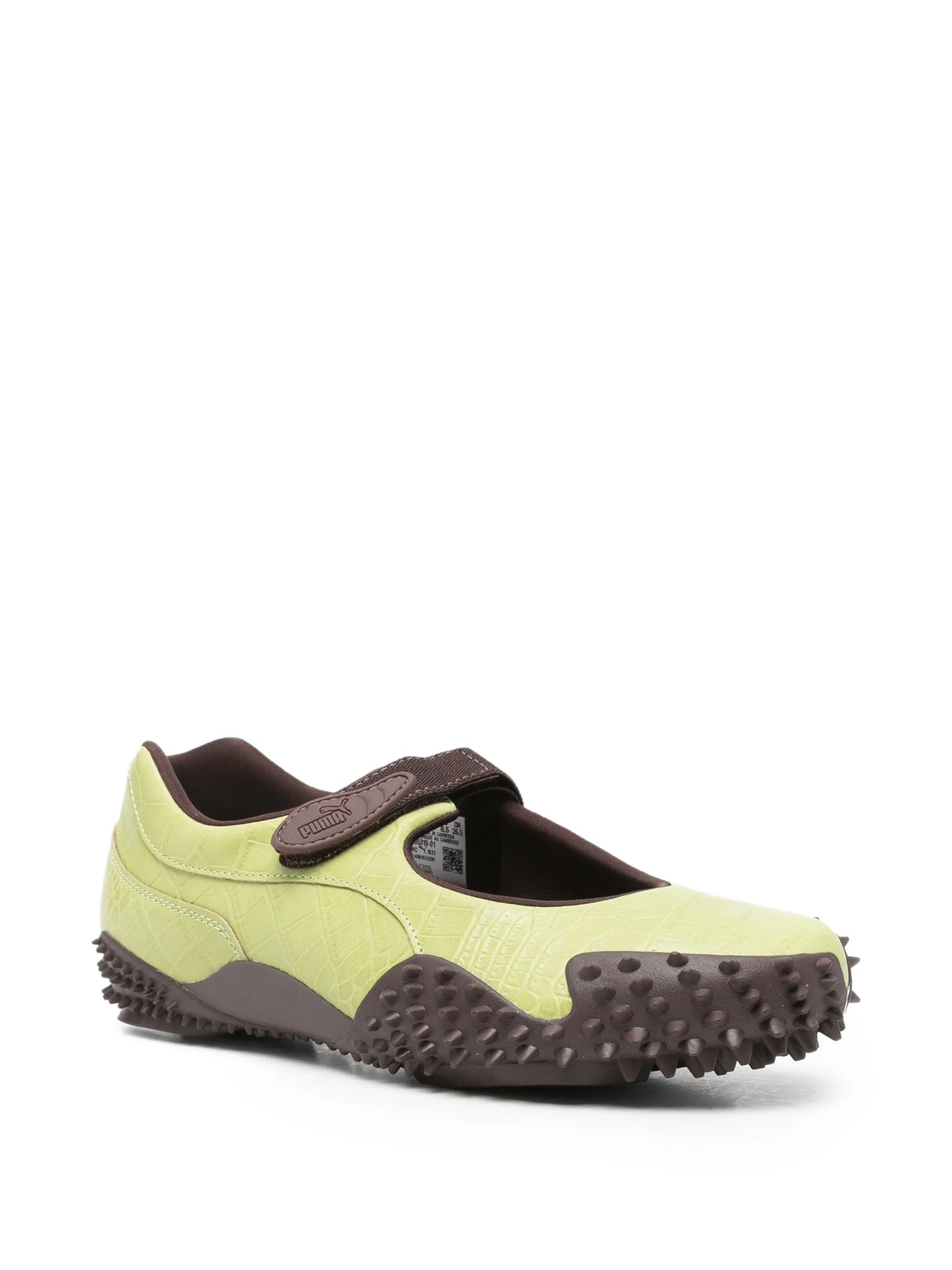 Mostro Fey croc-effect sneakerinas