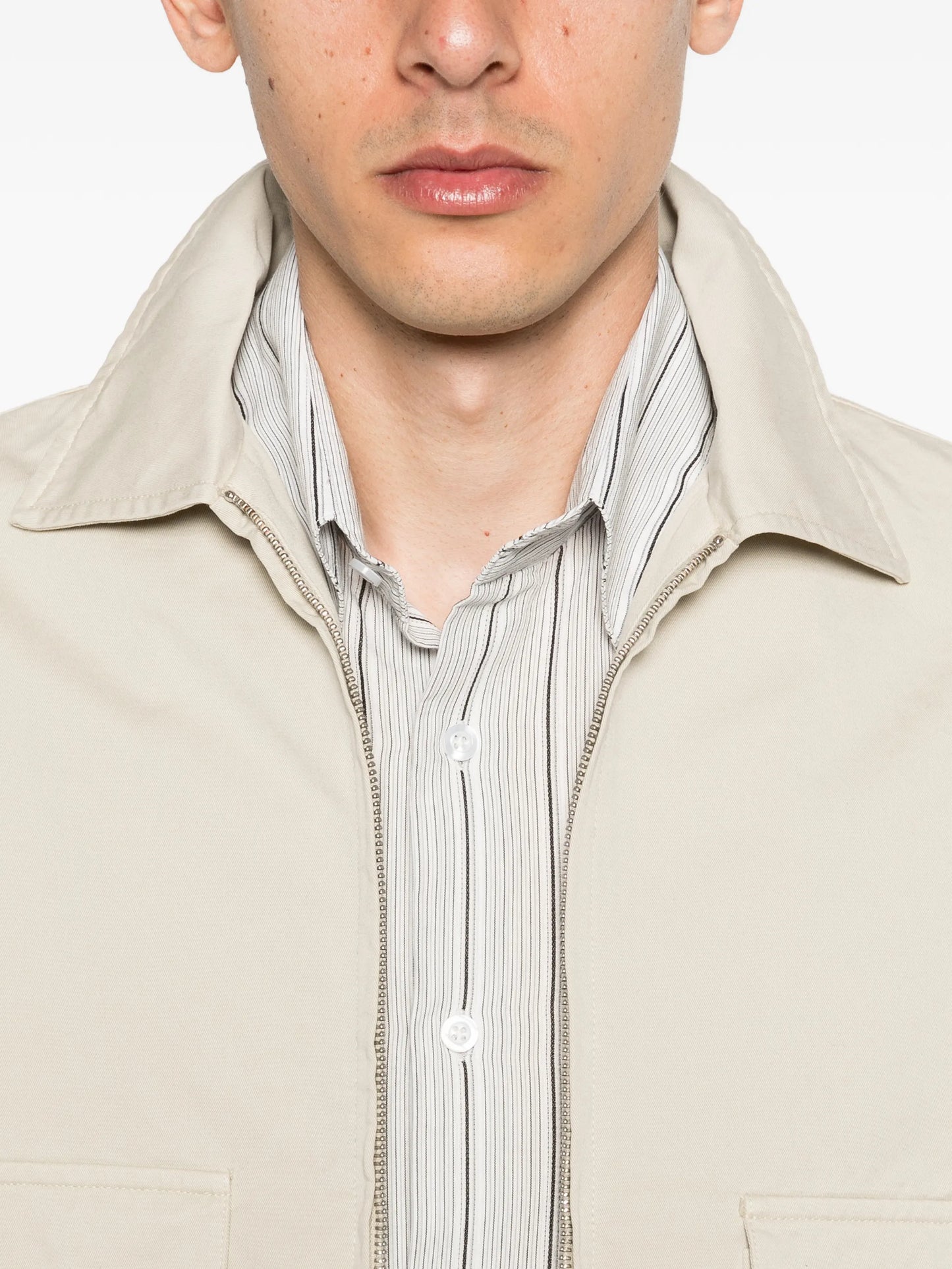 pocket zip jacket