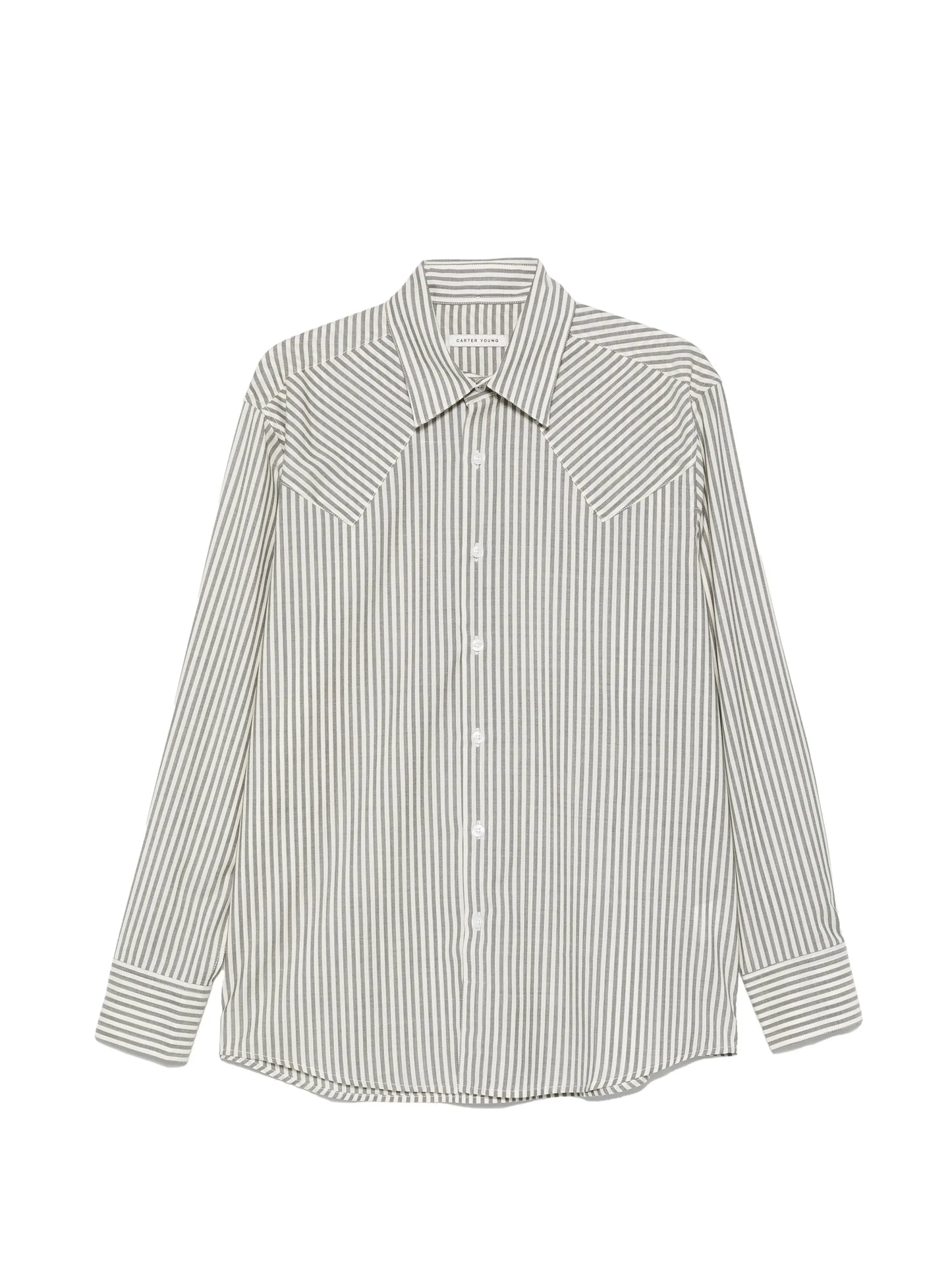 striped western shirt