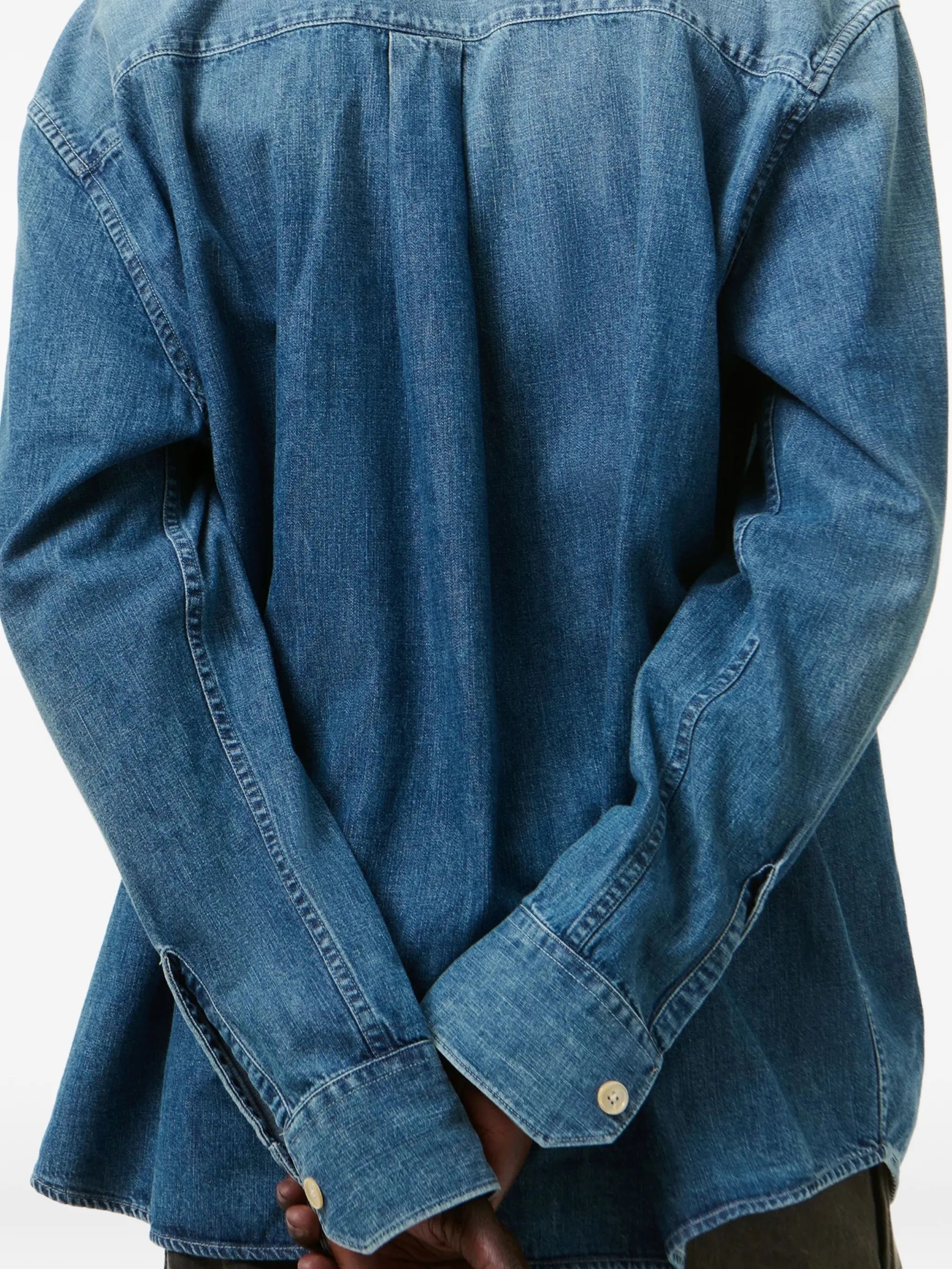 Above pocket button shirt