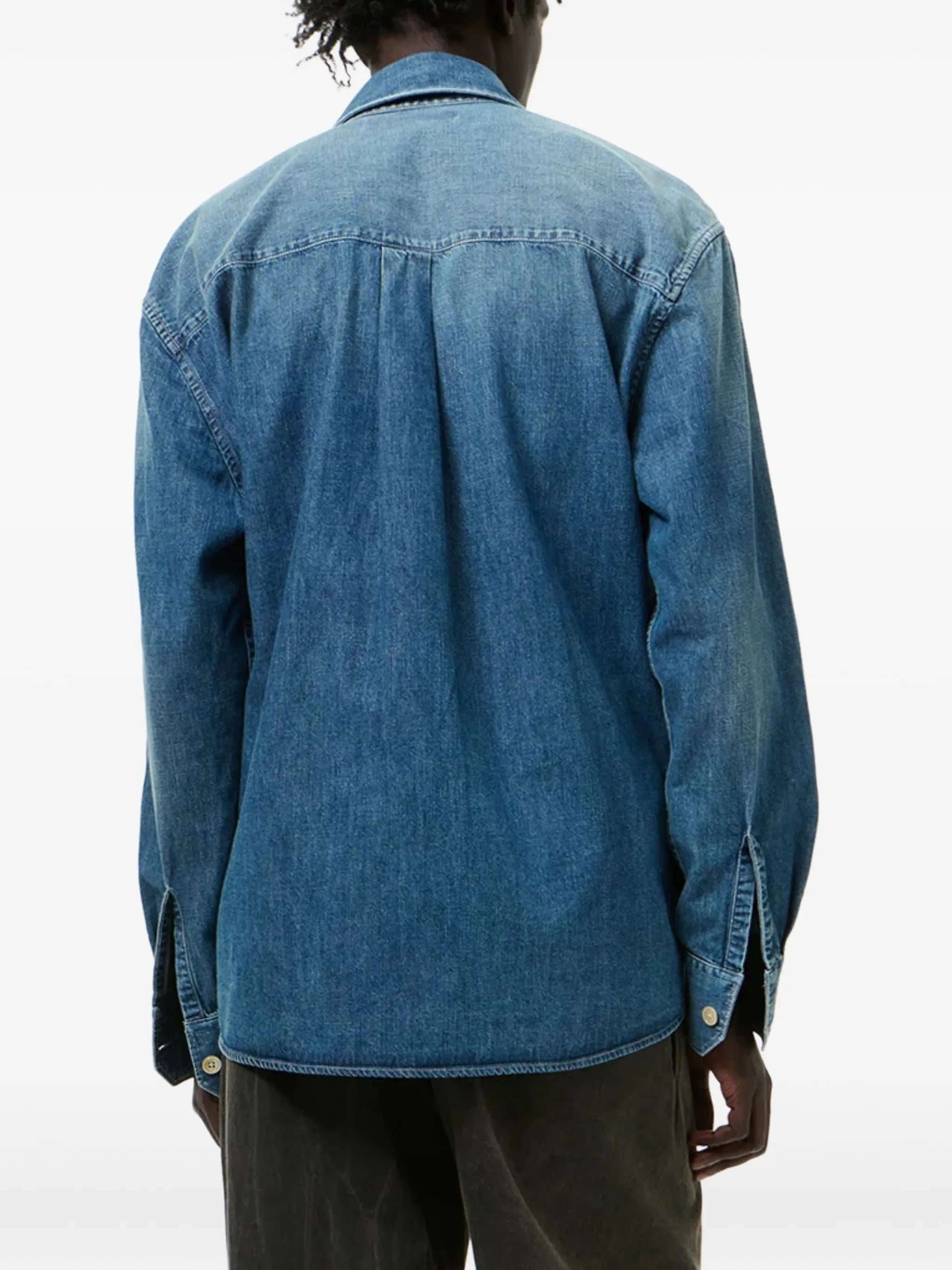 Above pocket button shirt