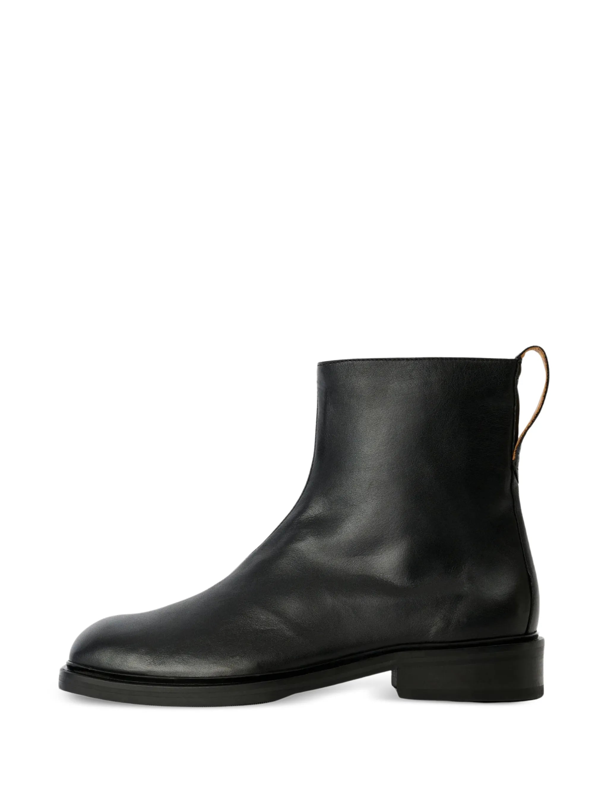 Daimono zip leather boots