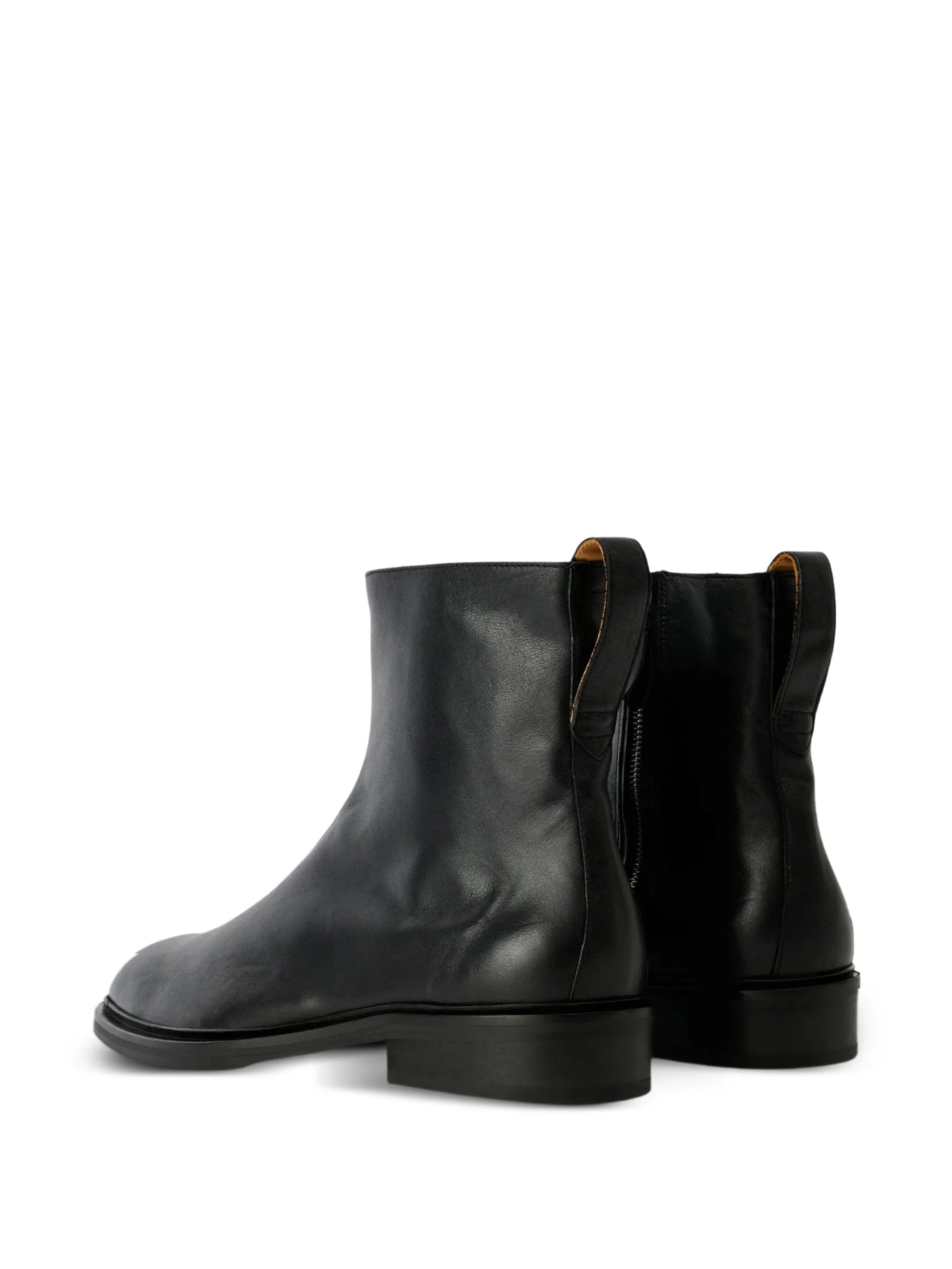 Daimono zip leather boots