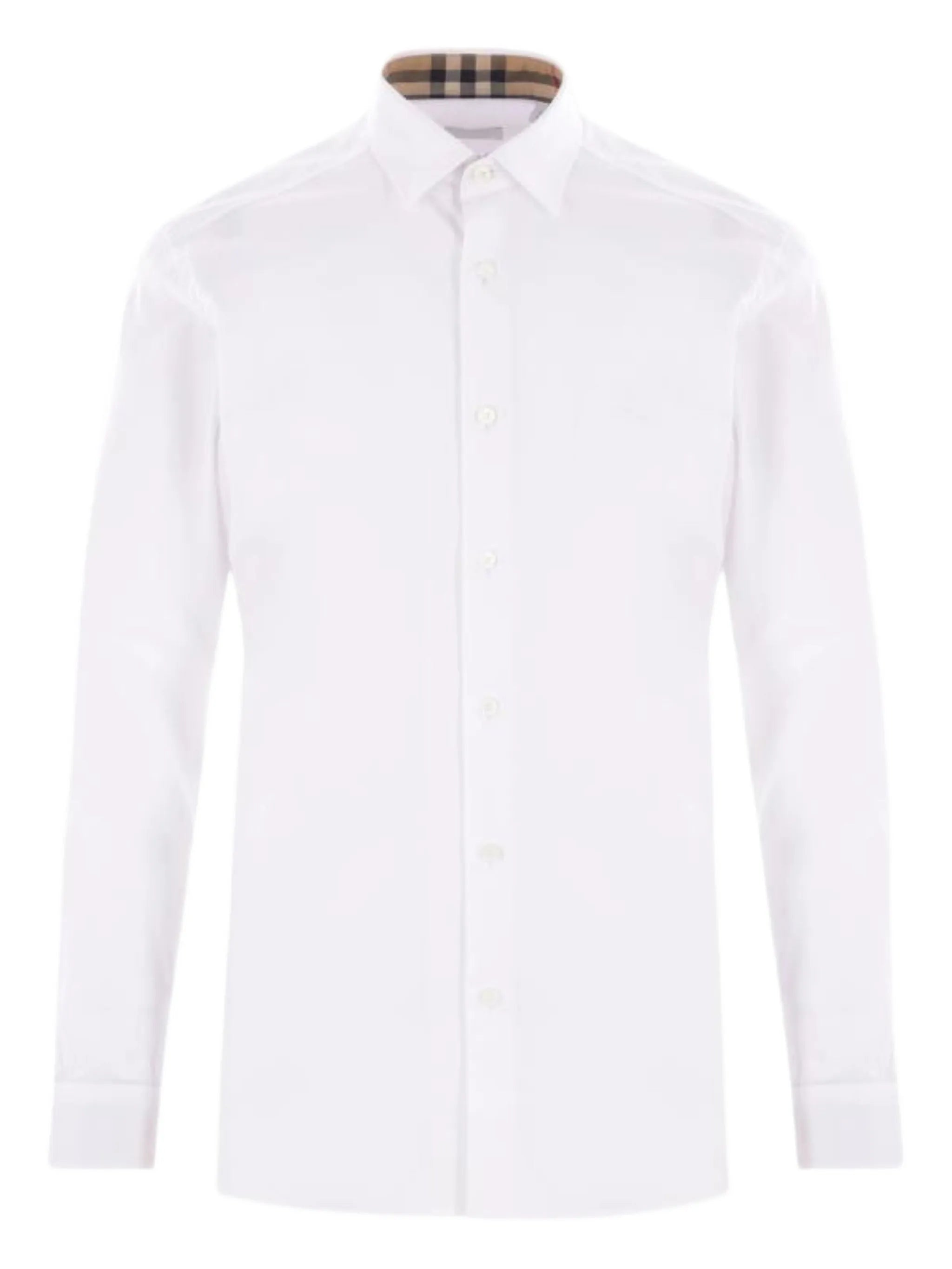 long-sleeved embroided shirt