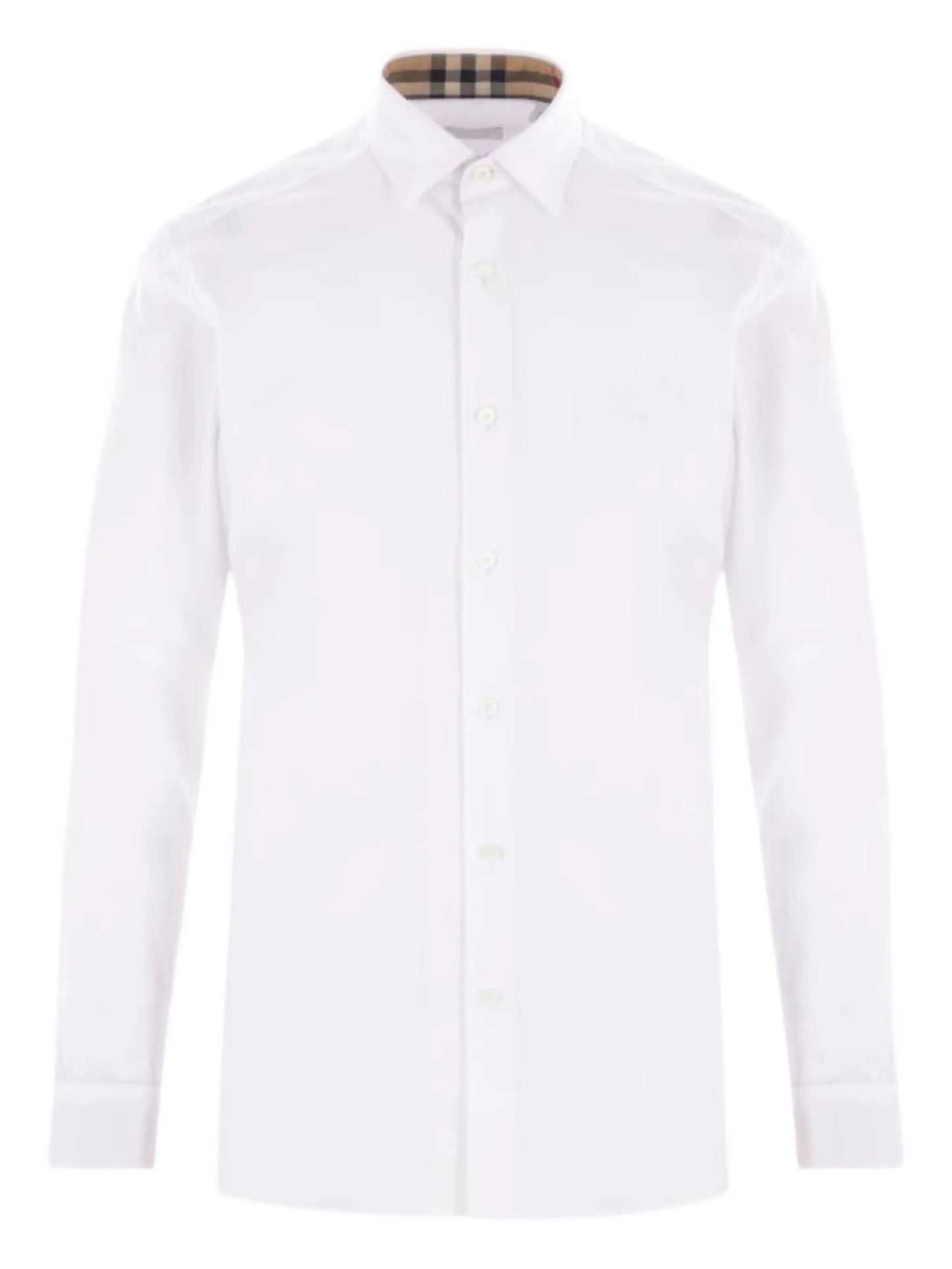 long-sleeved embroided shirt