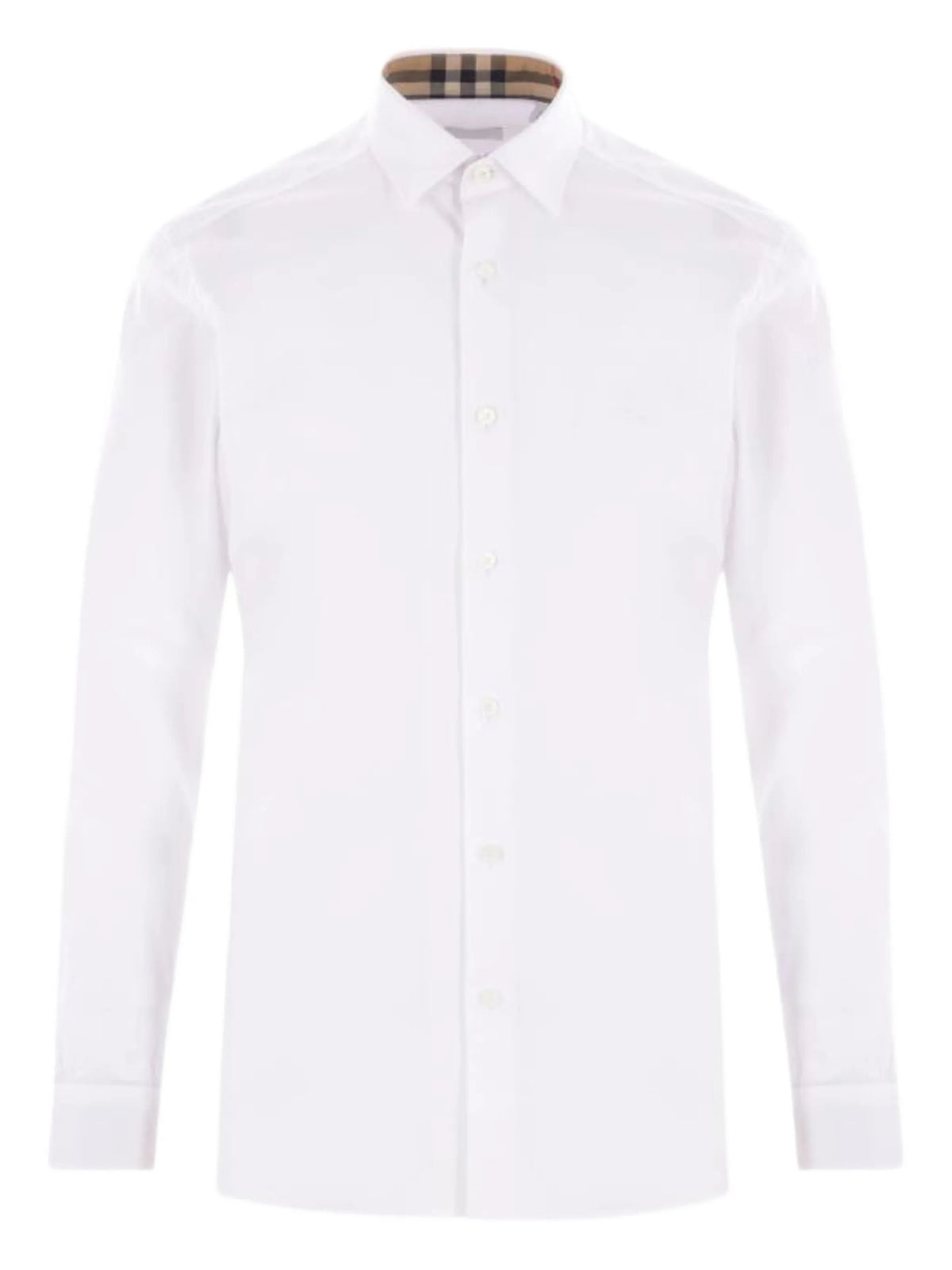 slim fit stretch cotton shirt