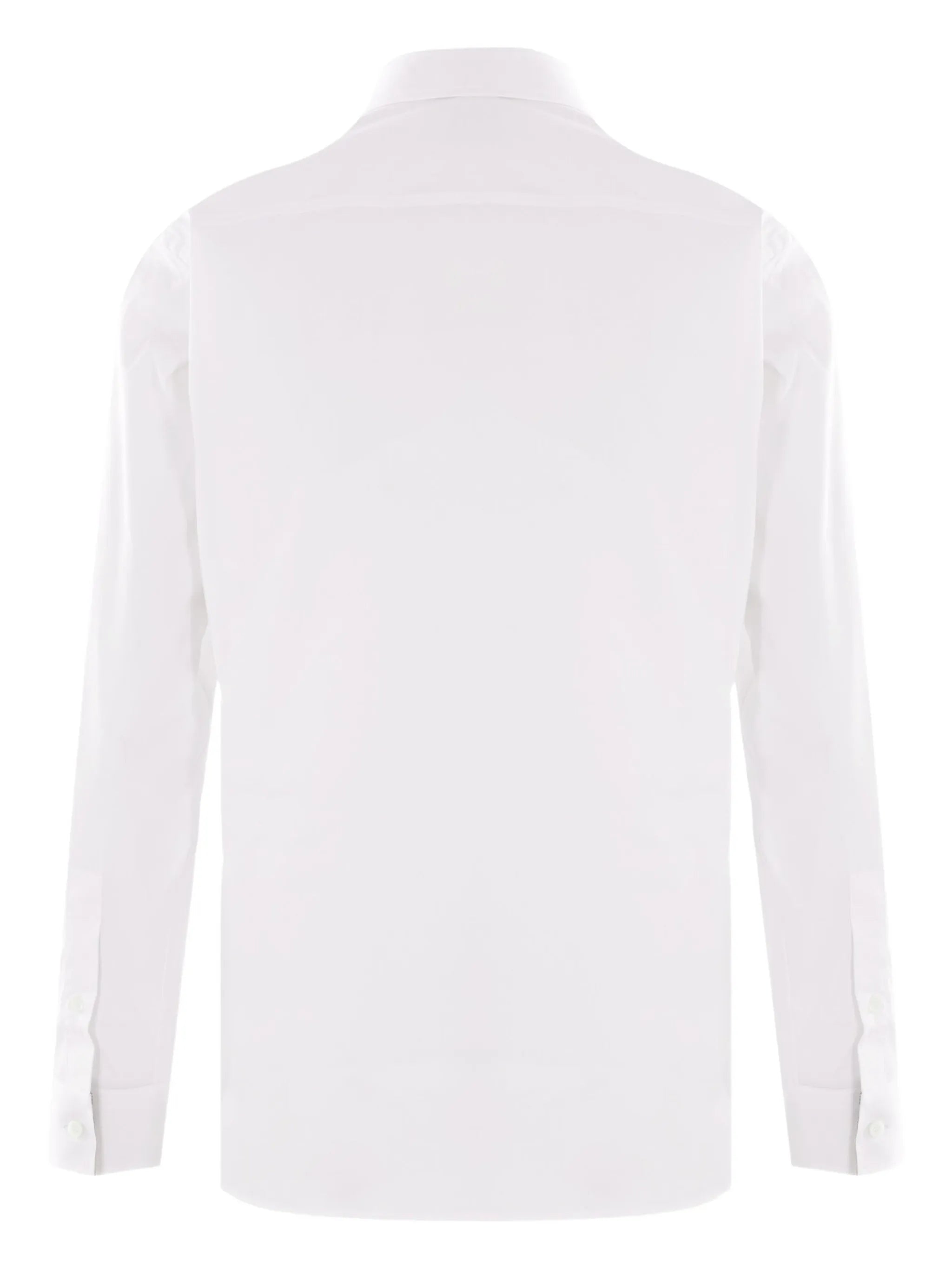 long-sleeved embroided shirt