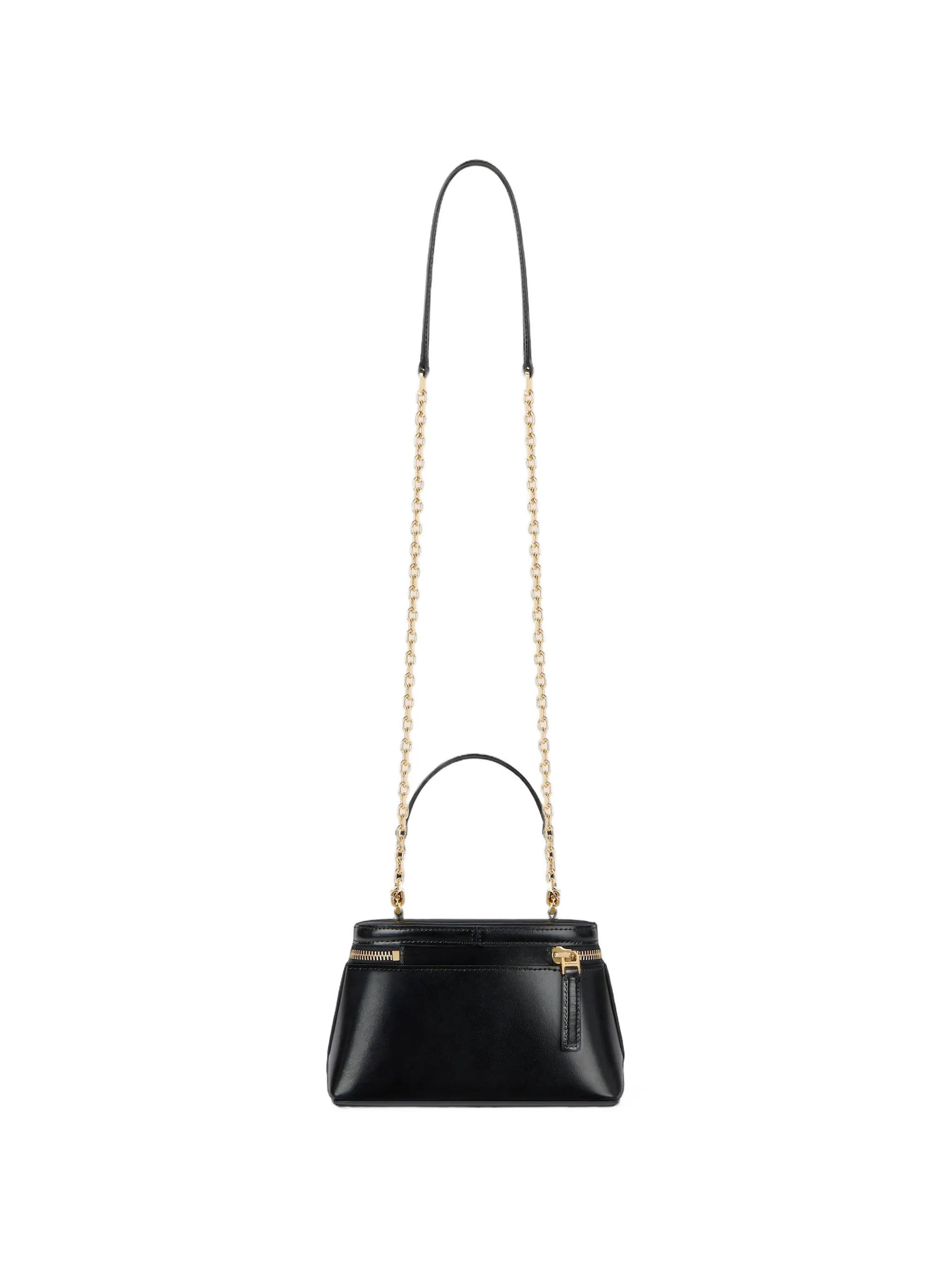 Antigona vanity bag in box leather with chain