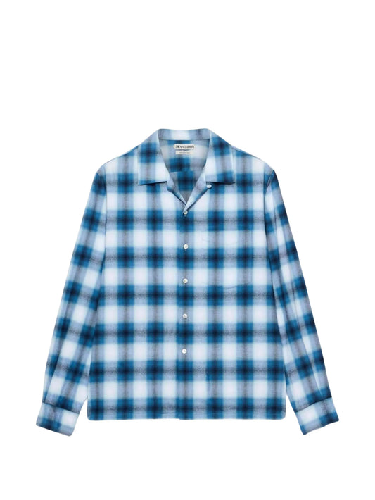 checked-pattern shirt