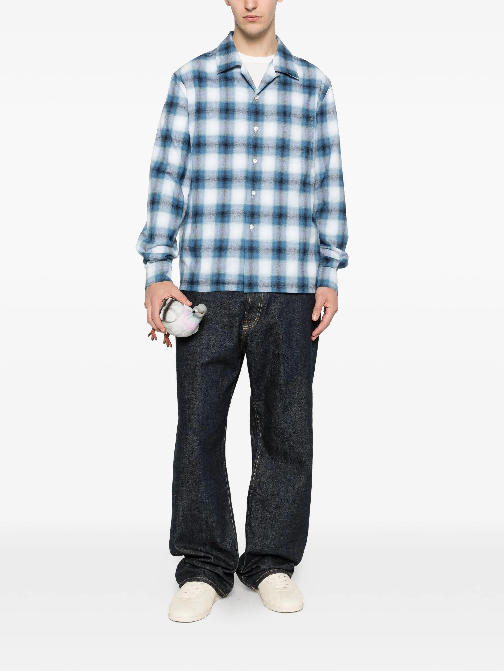 checked shirt