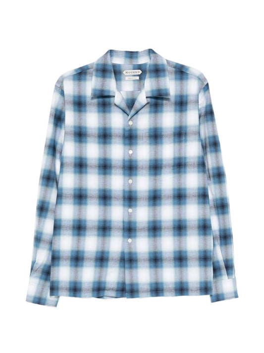 checked-pattern shirt