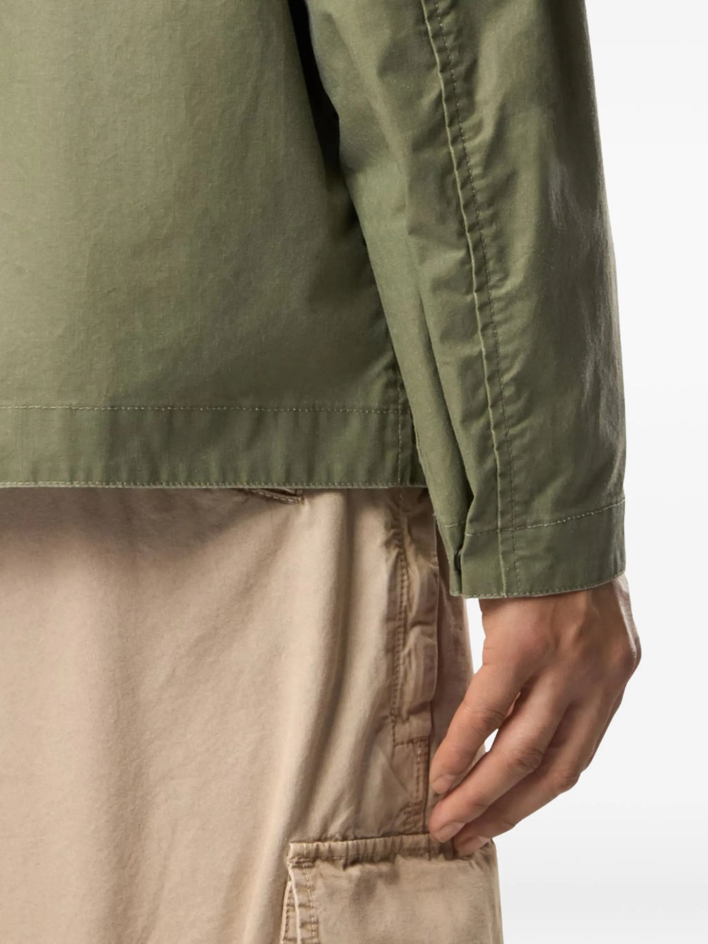 waxed shirt jacket