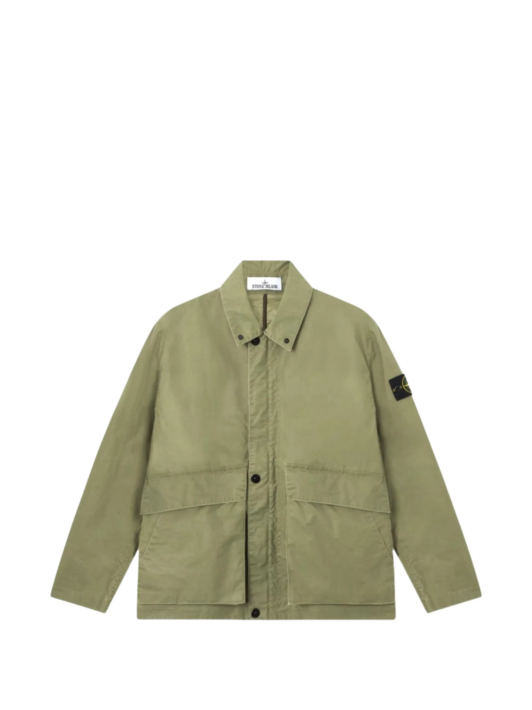 waxed shirt jacket