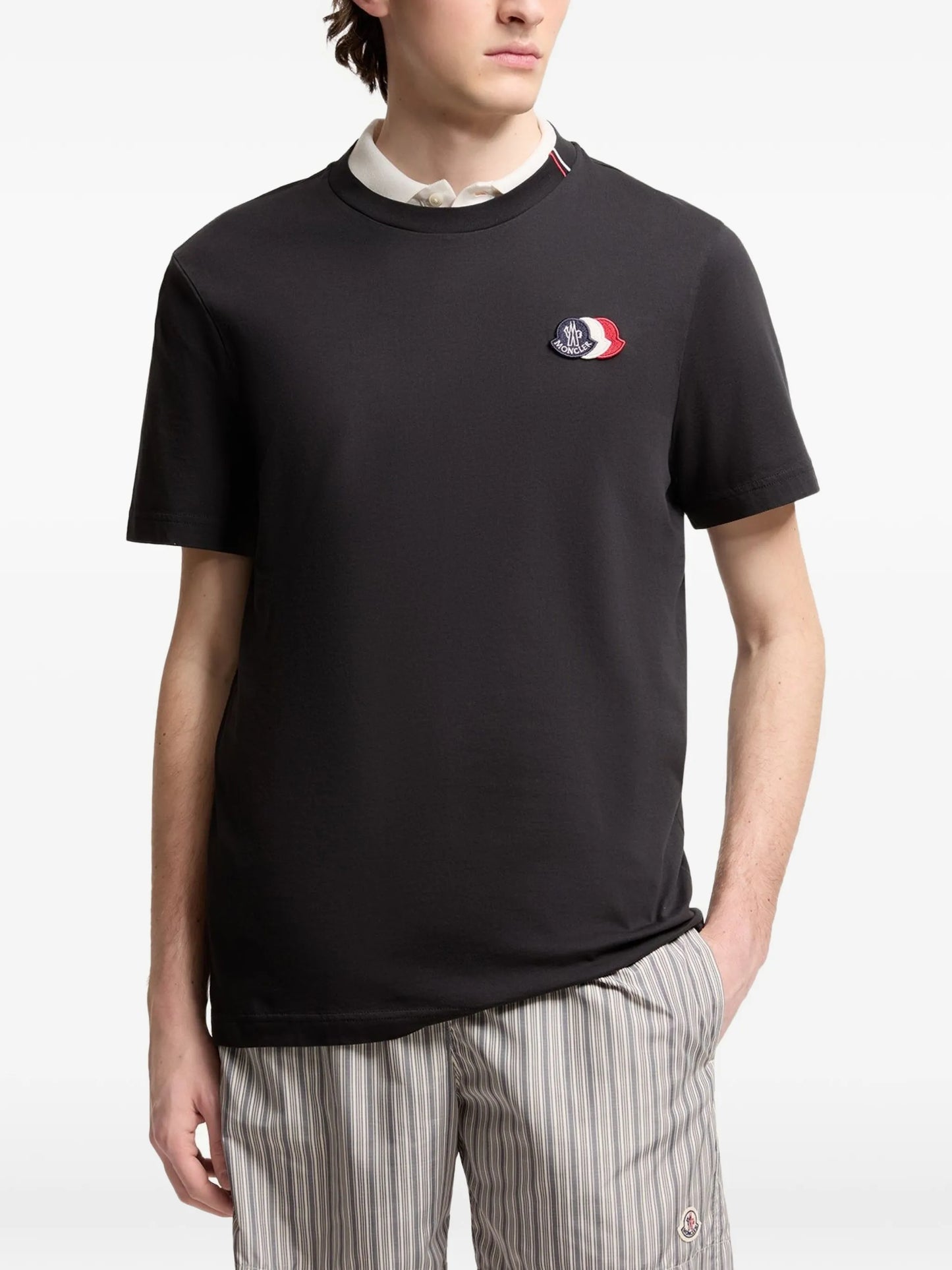 embroidered cotton T-Shirt